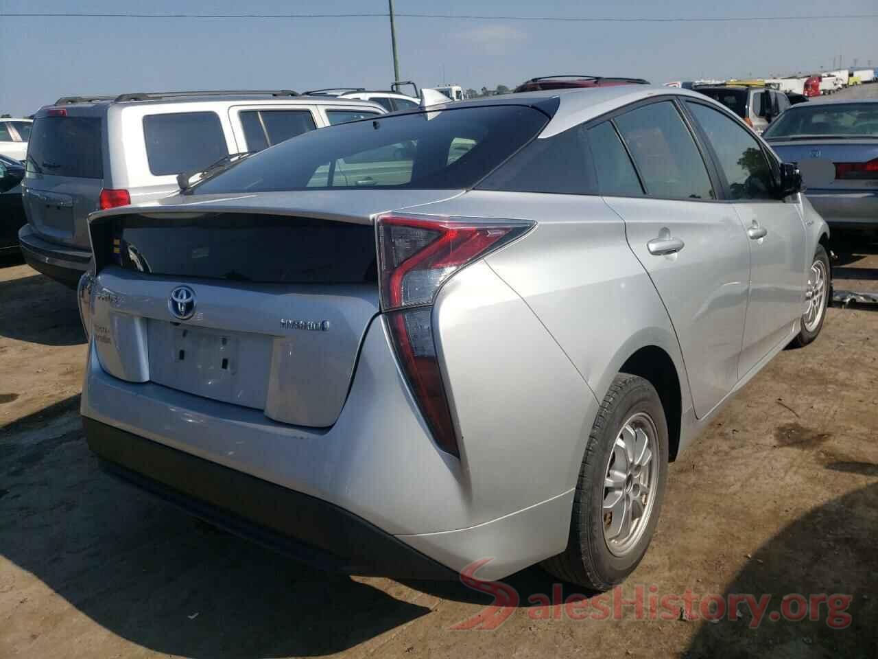 JTDKBRFU6G3510671 2016 TOYOTA PRIUS