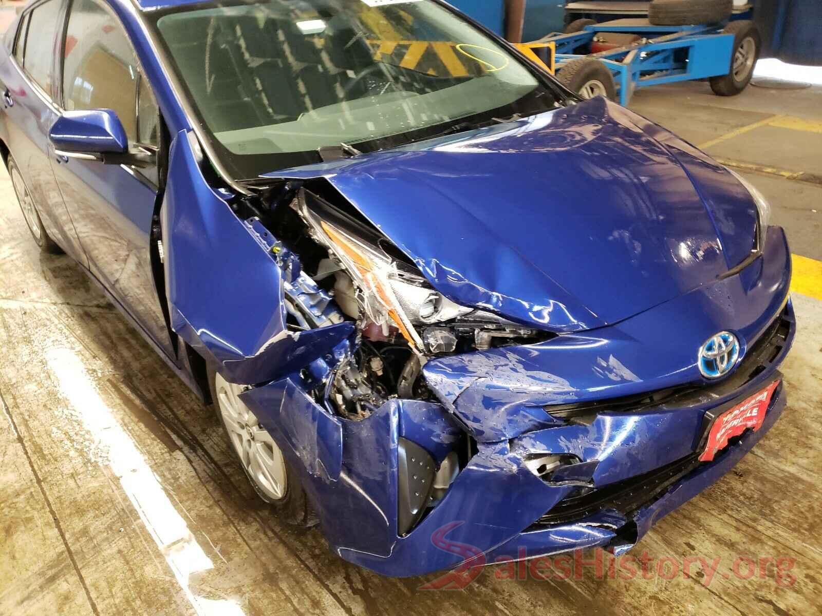 JTDKBRFU0G3501139 2016 TOYOTA PRIUS