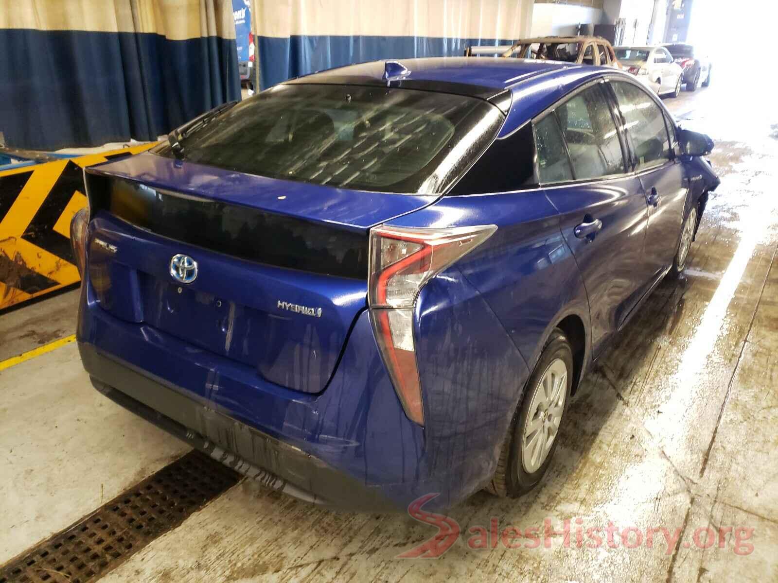 JTDKBRFU0G3501139 2016 TOYOTA PRIUS