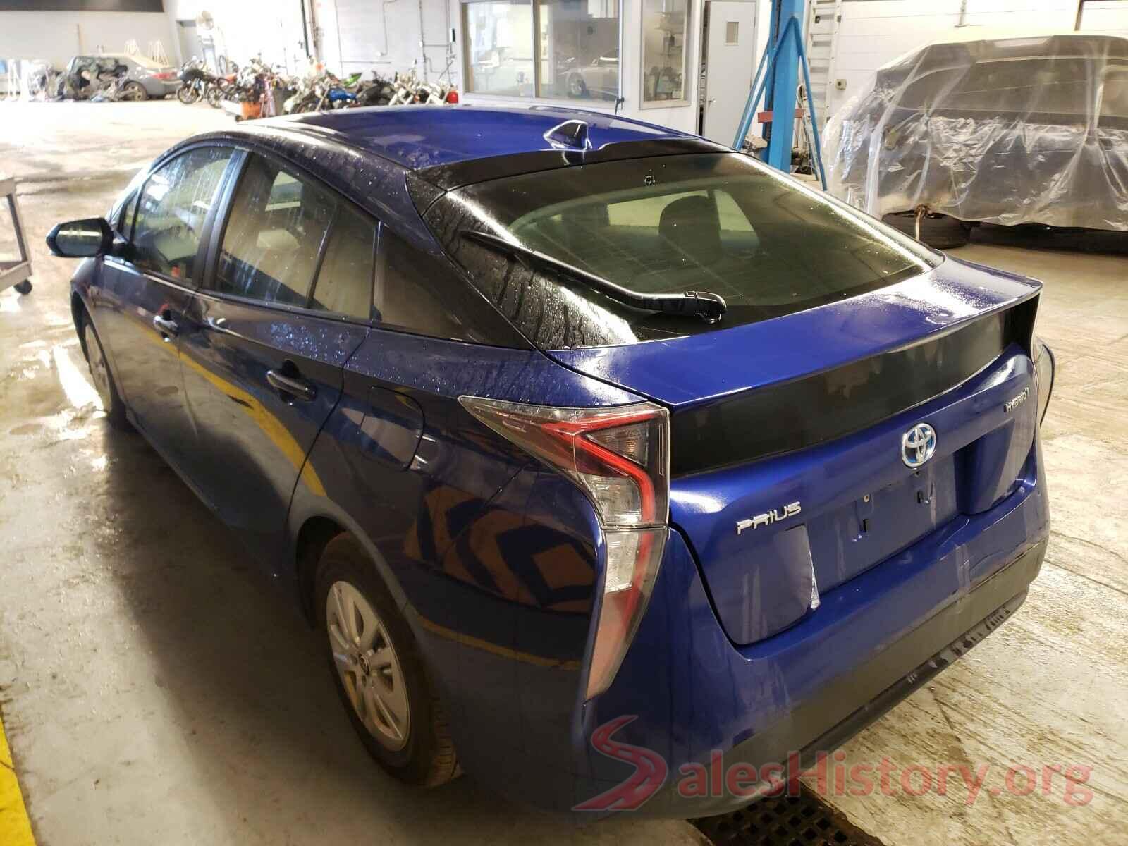 JTDKBRFU0G3501139 2016 TOYOTA PRIUS