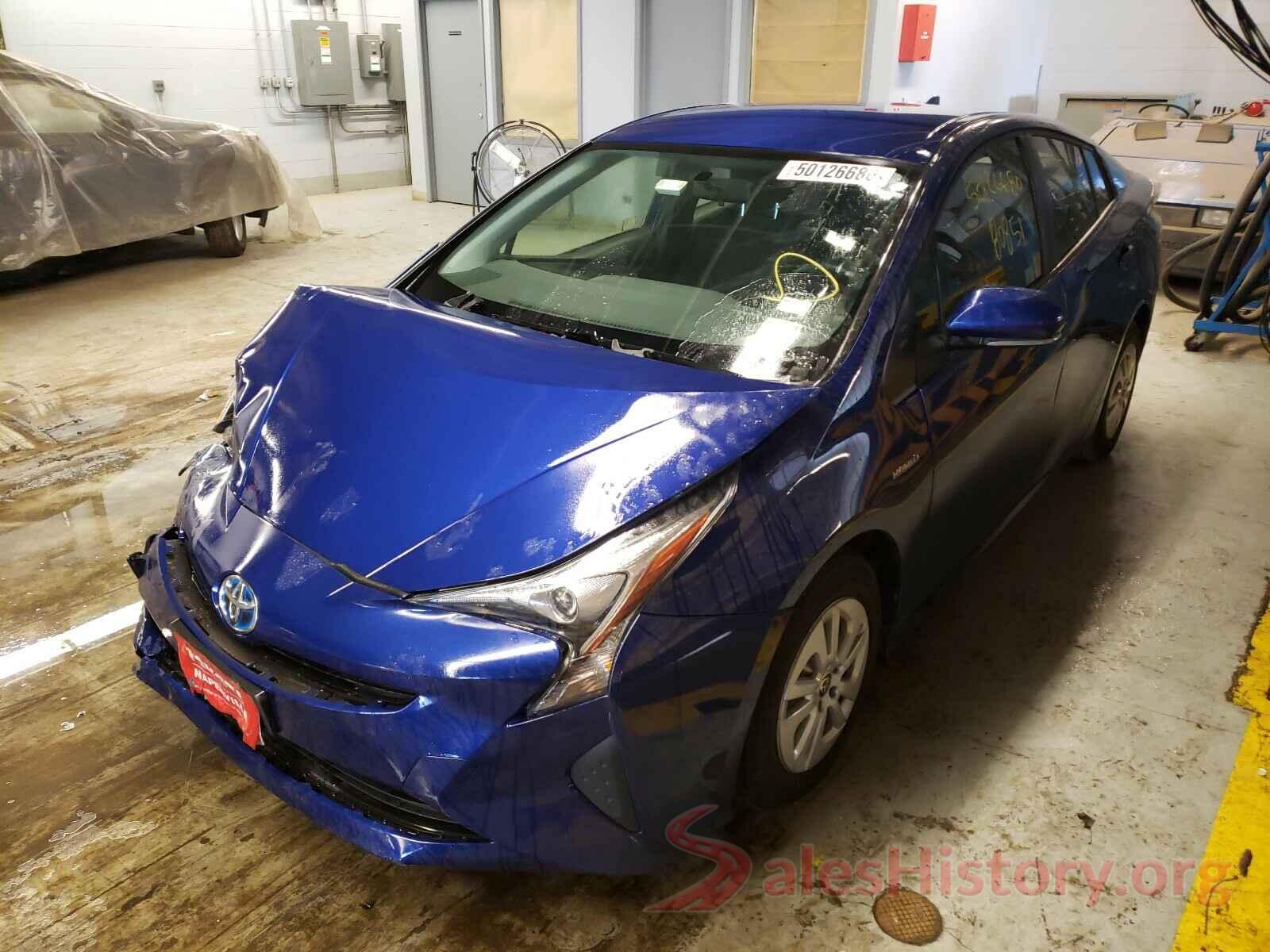 JTDKBRFU0G3501139 2016 TOYOTA PRIUS