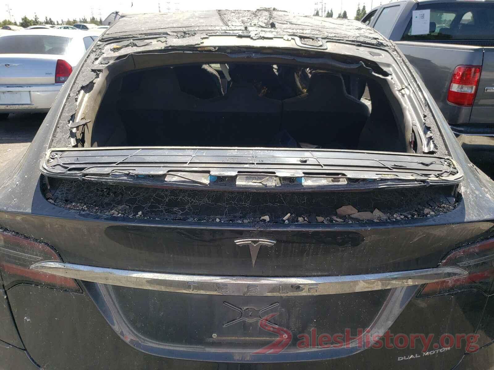 5YJXCDE2XKF160947 2019 TESLA MODEL X