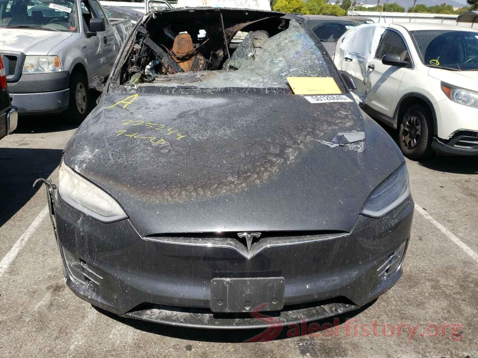 5YJXCDE2XKF160947 2019 TESLA MODEL X