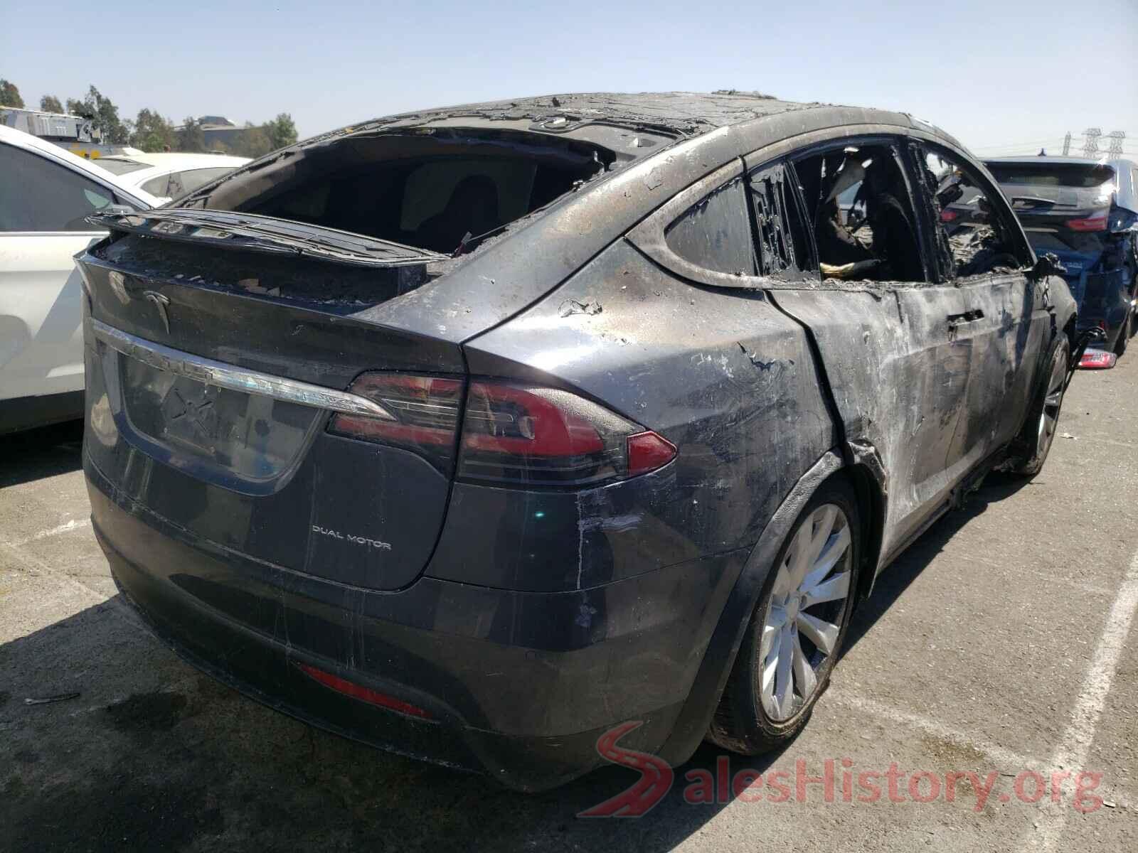 5YJXCDE2XKF160947 2019 TESLA MODEL X