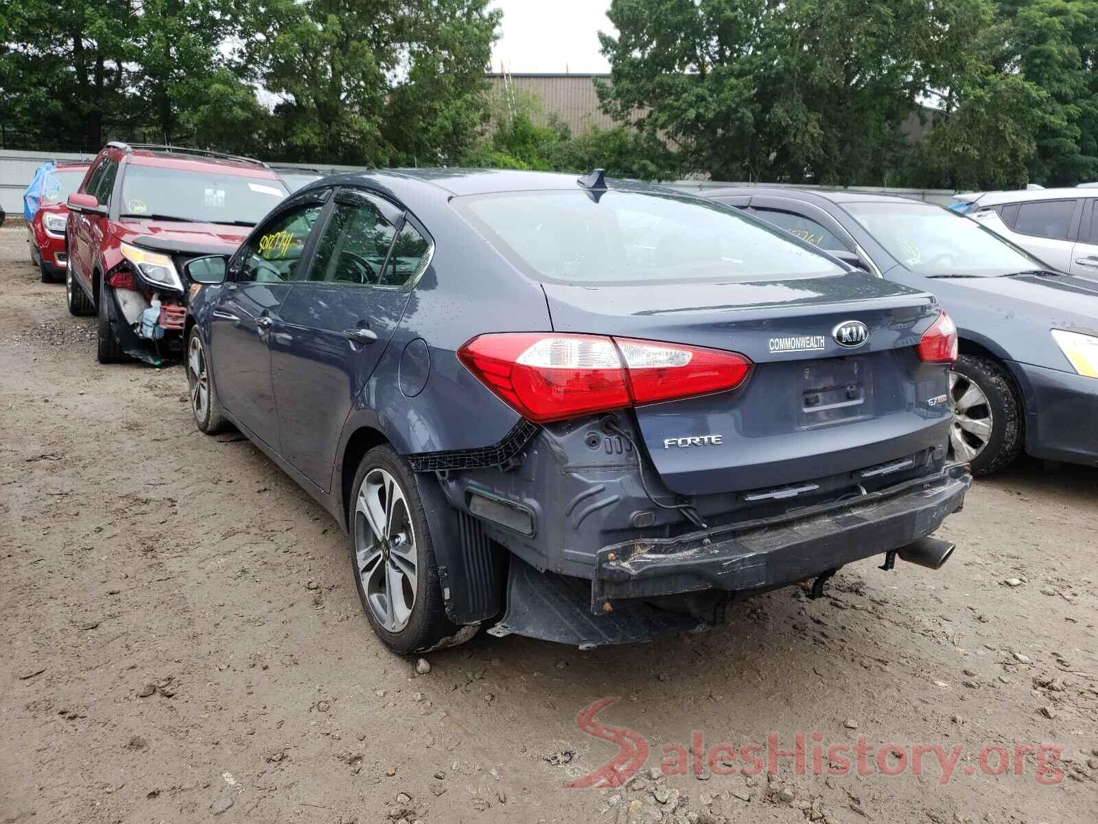 KNAFZ4A86G5447731 2016 KIA FORTE