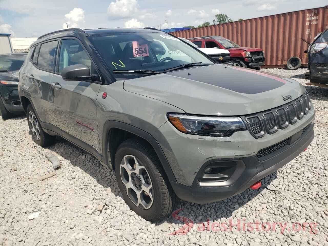 3C4NJDDB4NT124174 2022 JEEP COMPASS