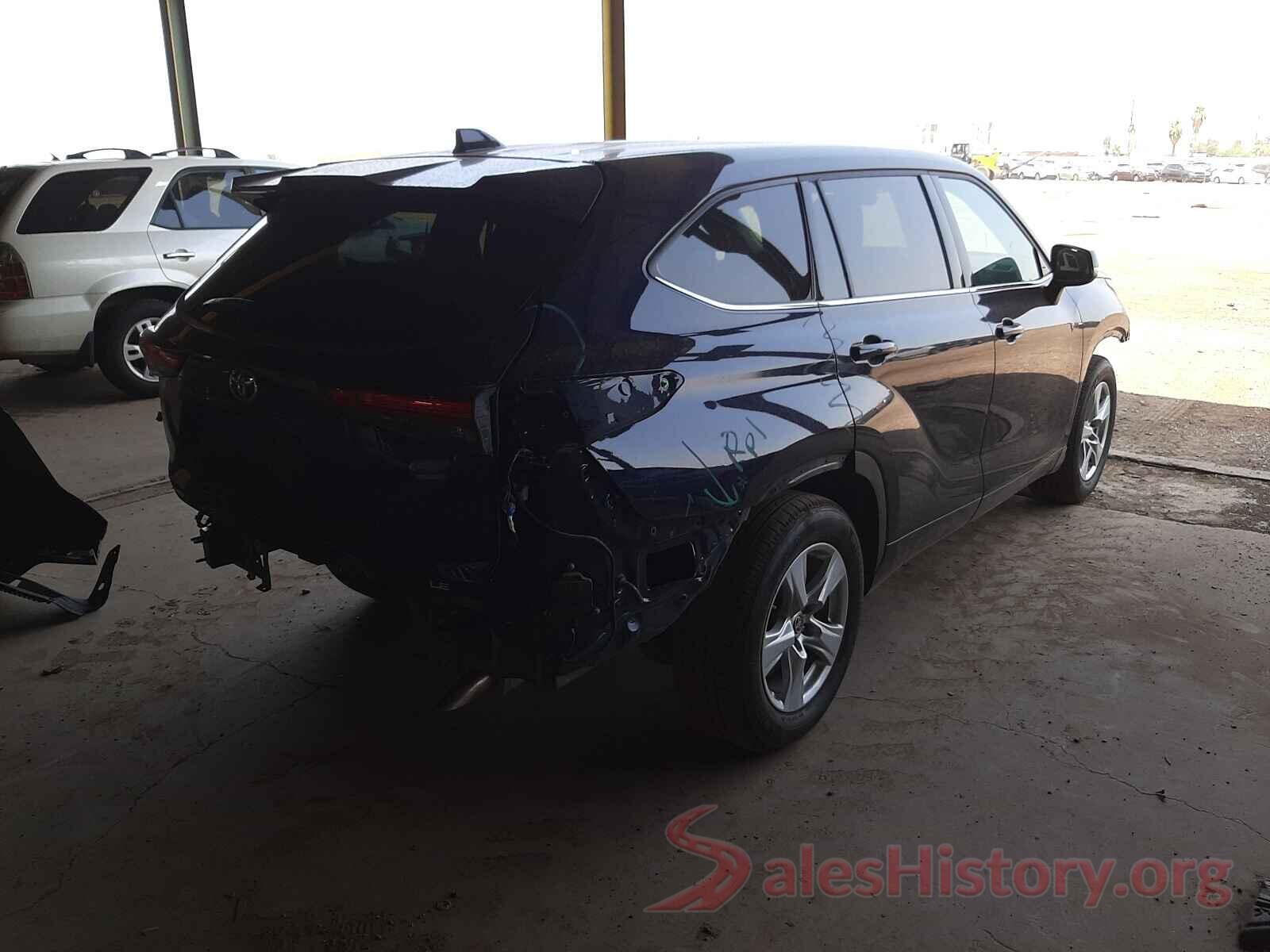 5TDZZRAH2MS517406 2021 TOYOTA HIGHLANDER