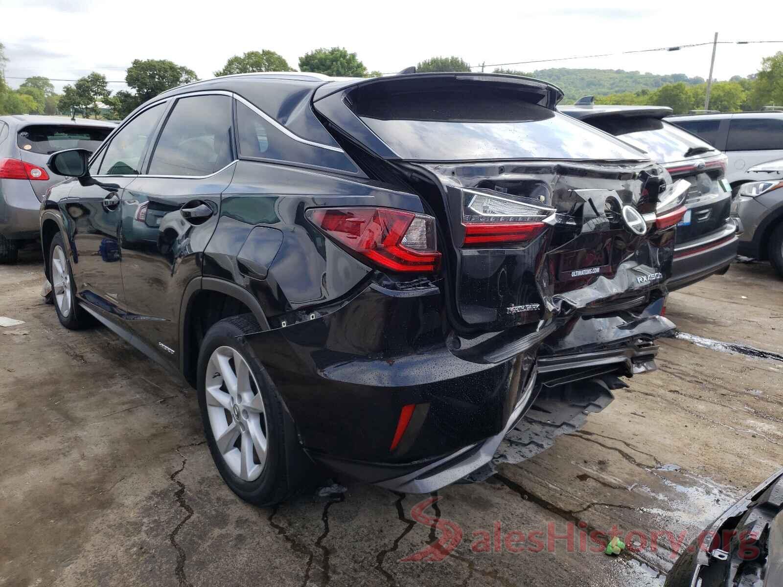 2T2BGMCA0GC005033 2016 LEXUS RX450