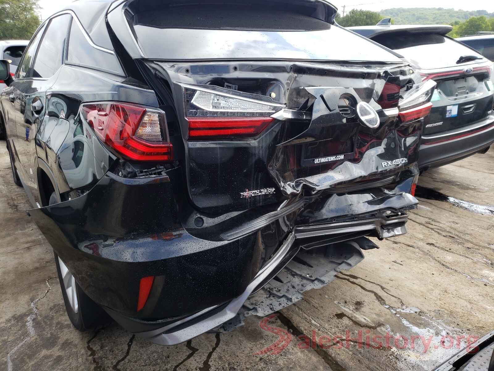 2T2BGMCA0GC005033 2016 LEXUS RX450