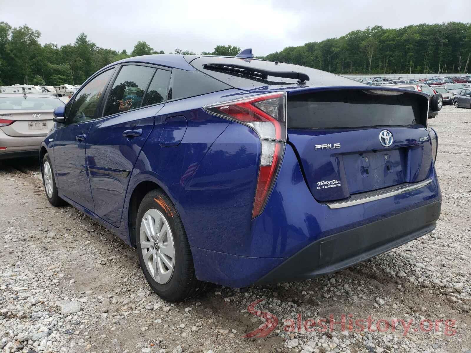 JTDKBRFUXG3512357 2016 TOYOTA PRIUS