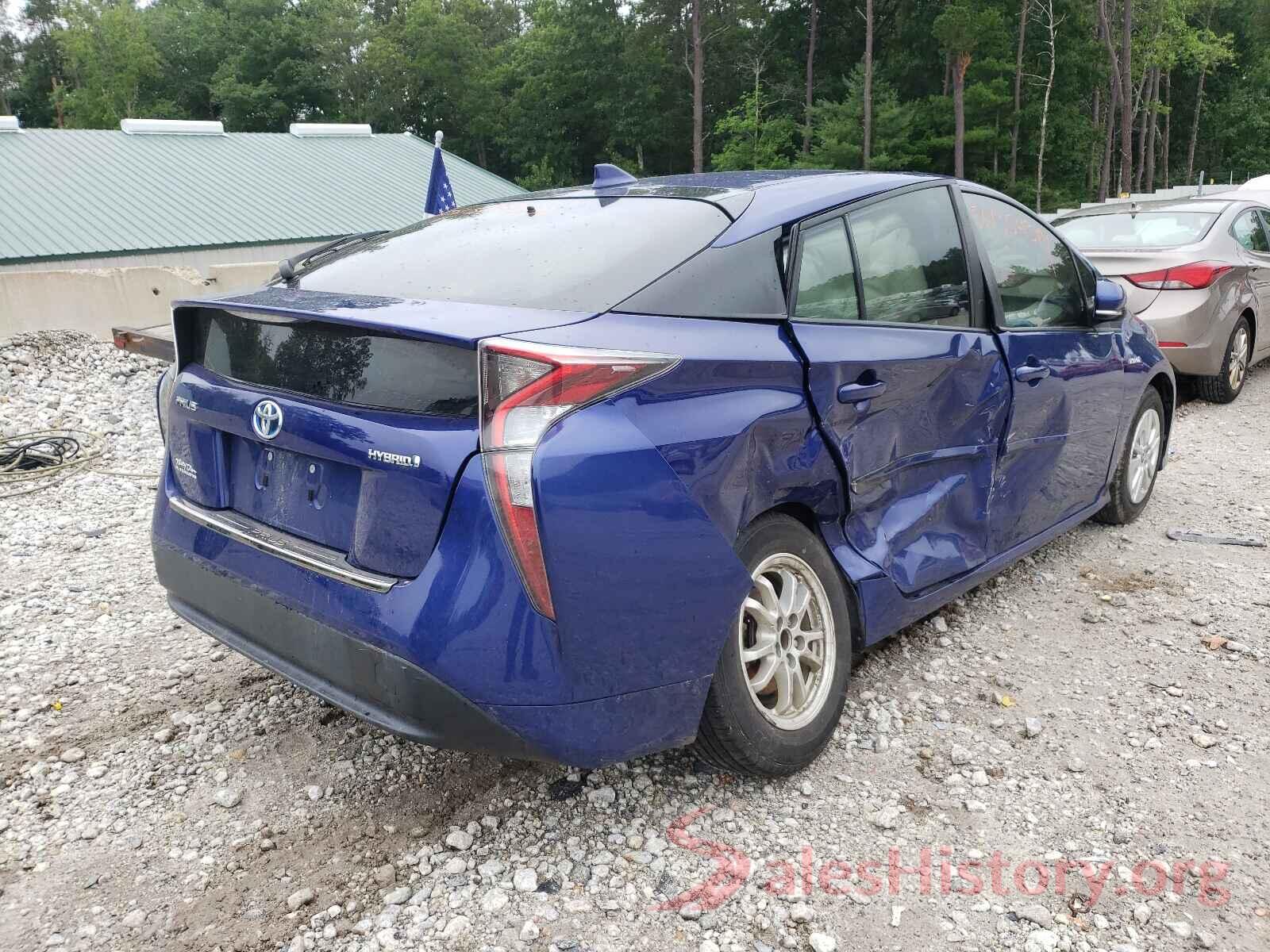 JTDKBRFUXG3512357 2016 TOYOTA PRIUS