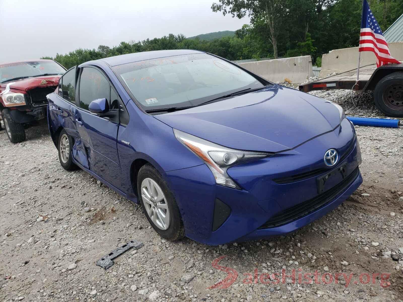 JTDKBRFUXG3512357 2016 TOYOTA PRIUS