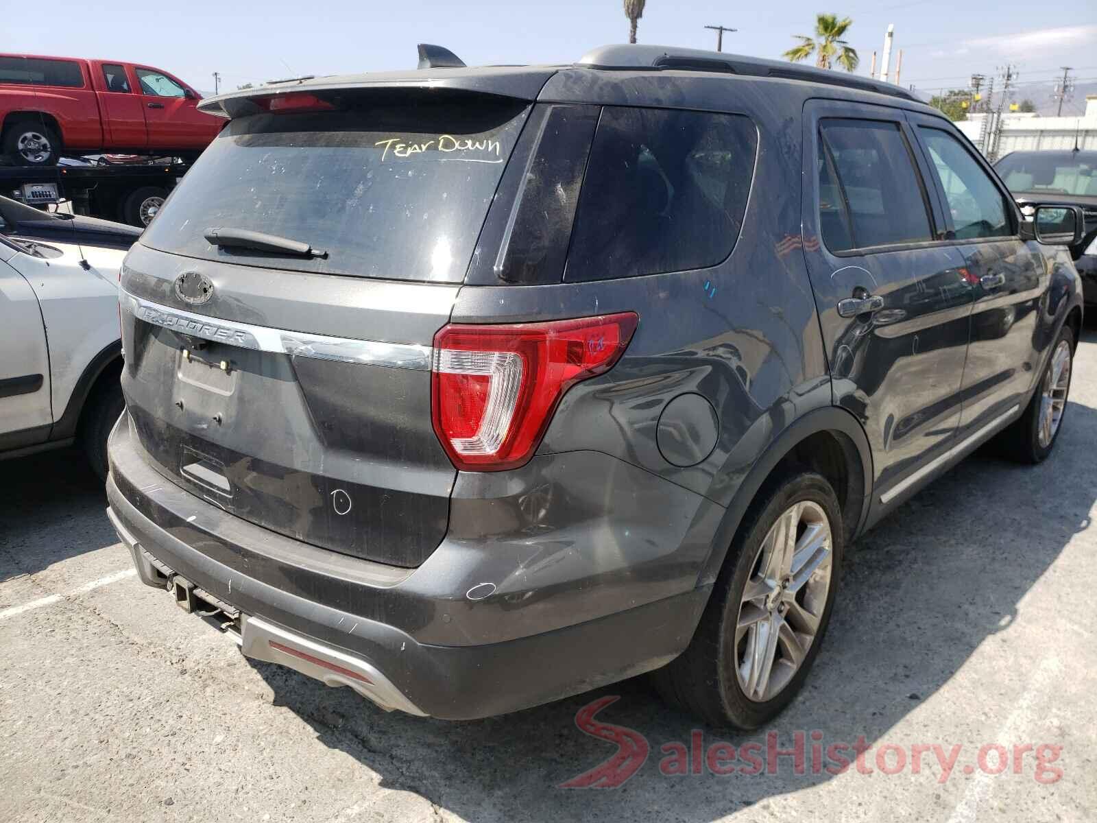 1FM5K7D83HGD04110 2017 FORD EXPLORER