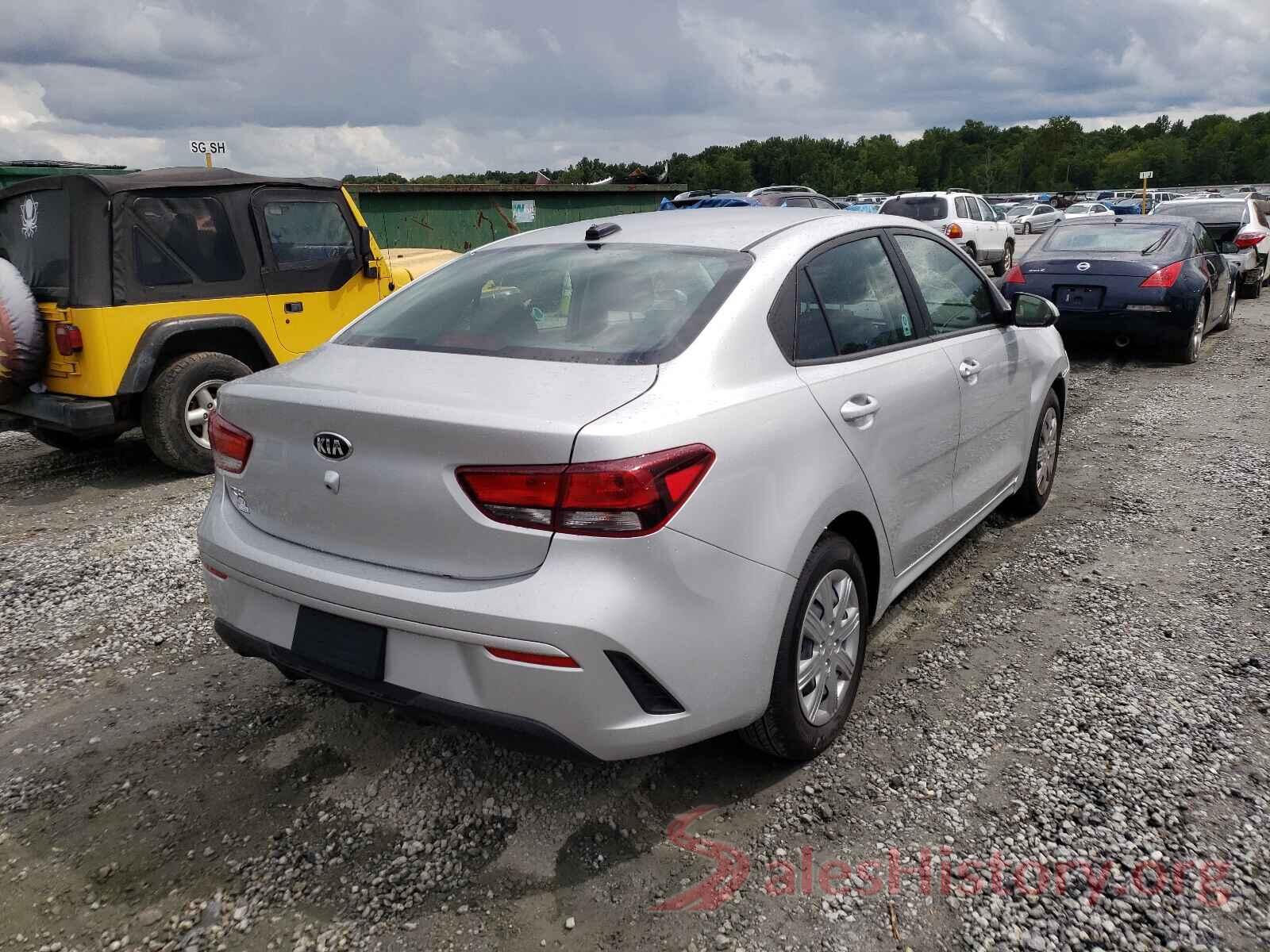 3KPA24AD6ME382104 2021 KIA RIO