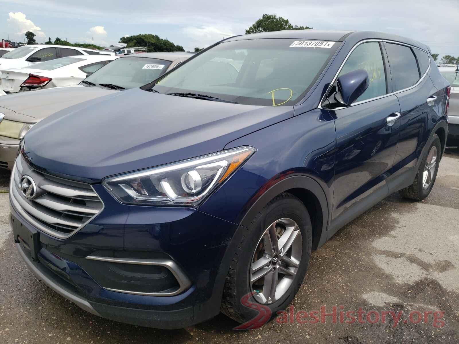 5XYZTDLB4JG535749 2018 HYUNDAI SANTA FE