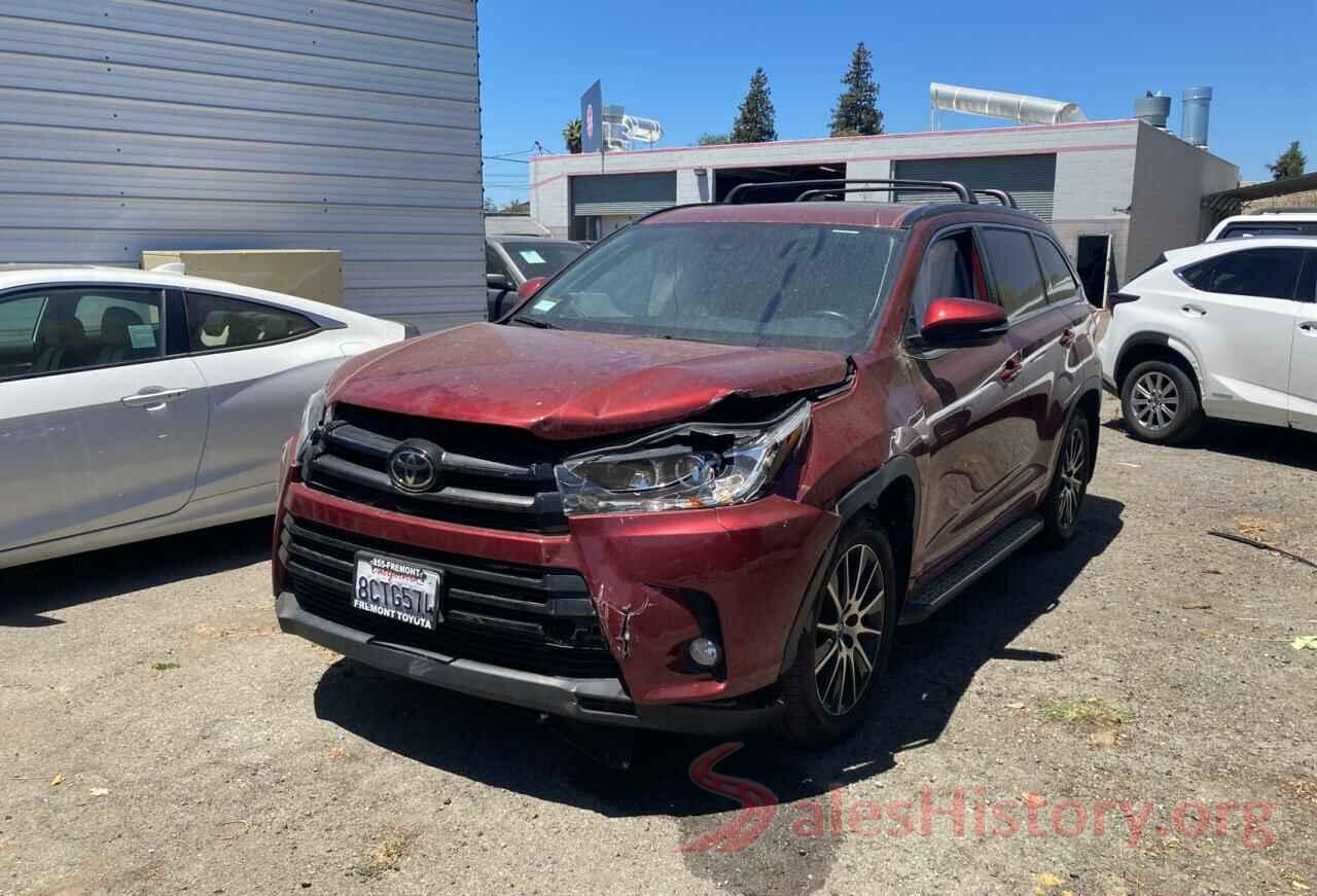 5TDJZRFH3JS534376 2018 TOYOTA HIGHLANDER