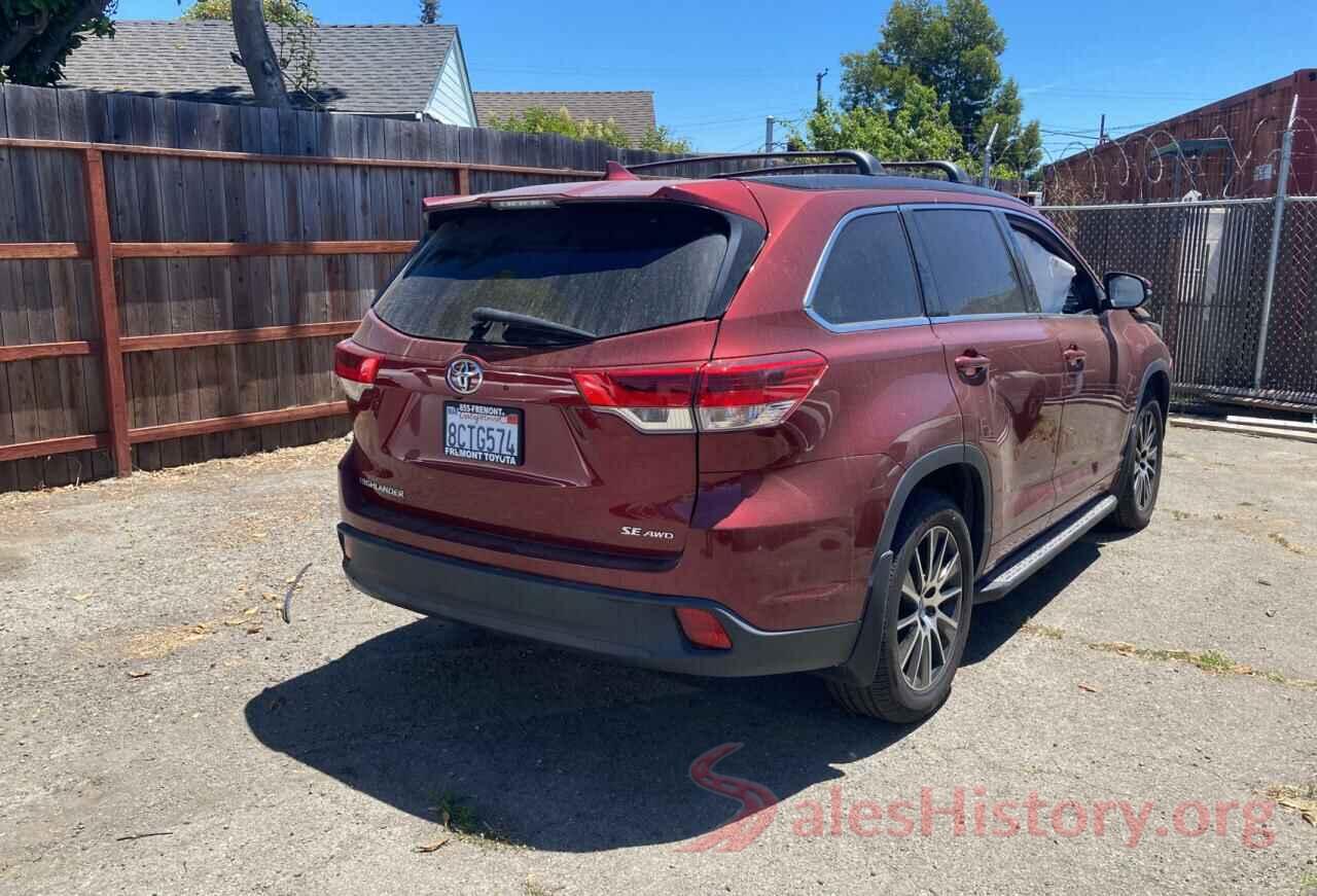 5TDJZRFH3JS534376 2018 TOYOTA HIGHLANDER