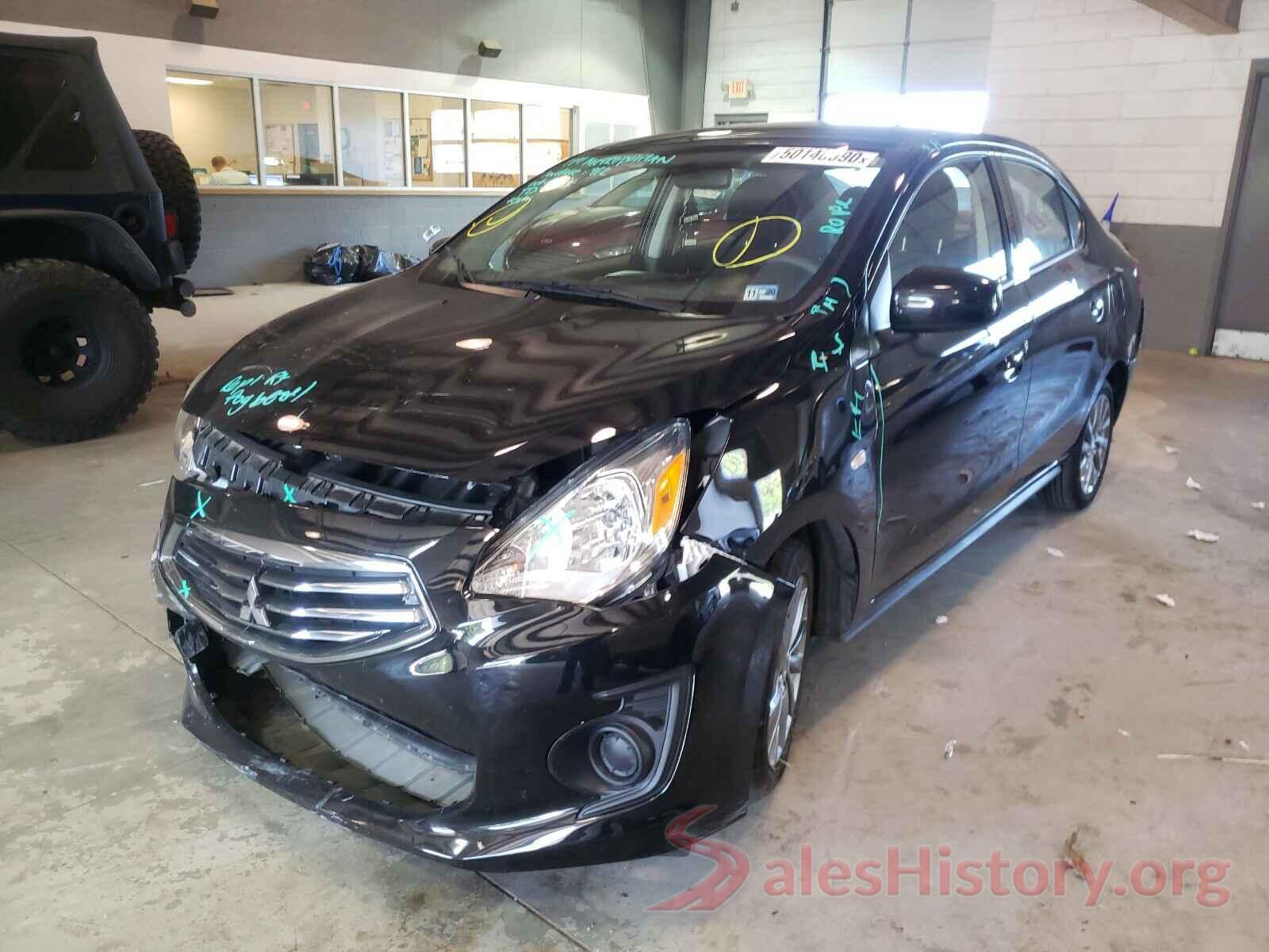 ML32F3FJ2KHF18467 2019 MITSUBISHI MIRAGE