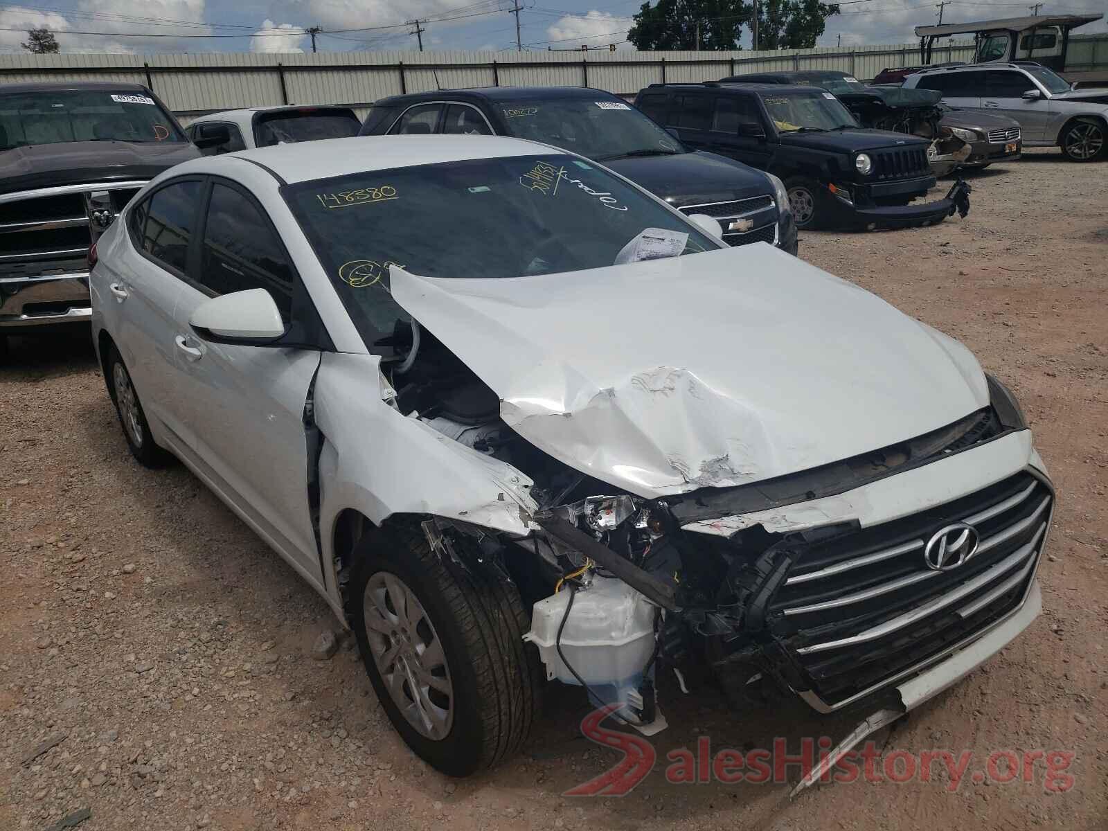 5NPD74LF2HH148380 2017 HYUNDAI ELANTRA