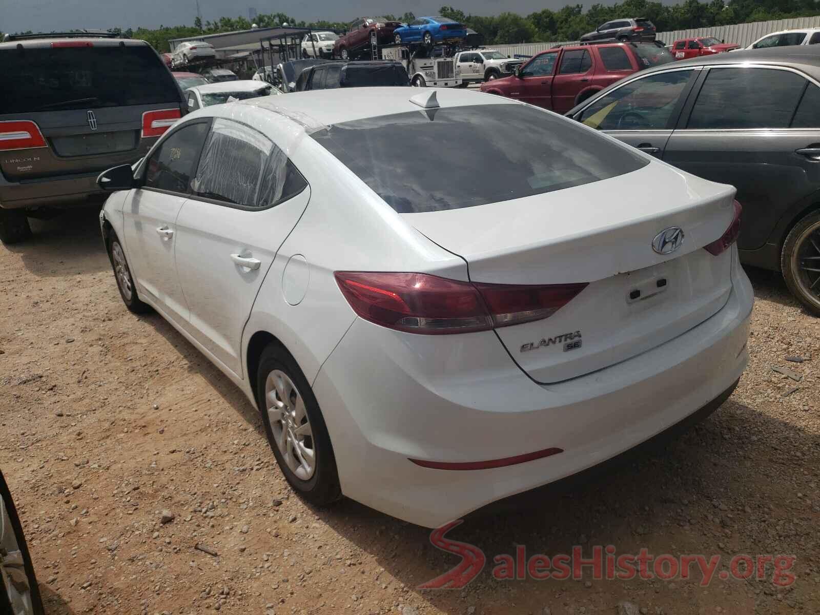 5NPD74LF2HH148380 2017 HYUNDAI ELANTRA