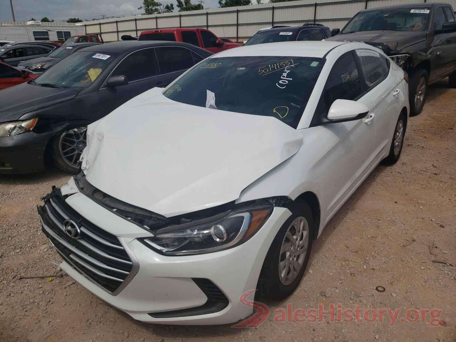 5NPD74LF2HH148380 2017 HYUNDAI ELANTRA