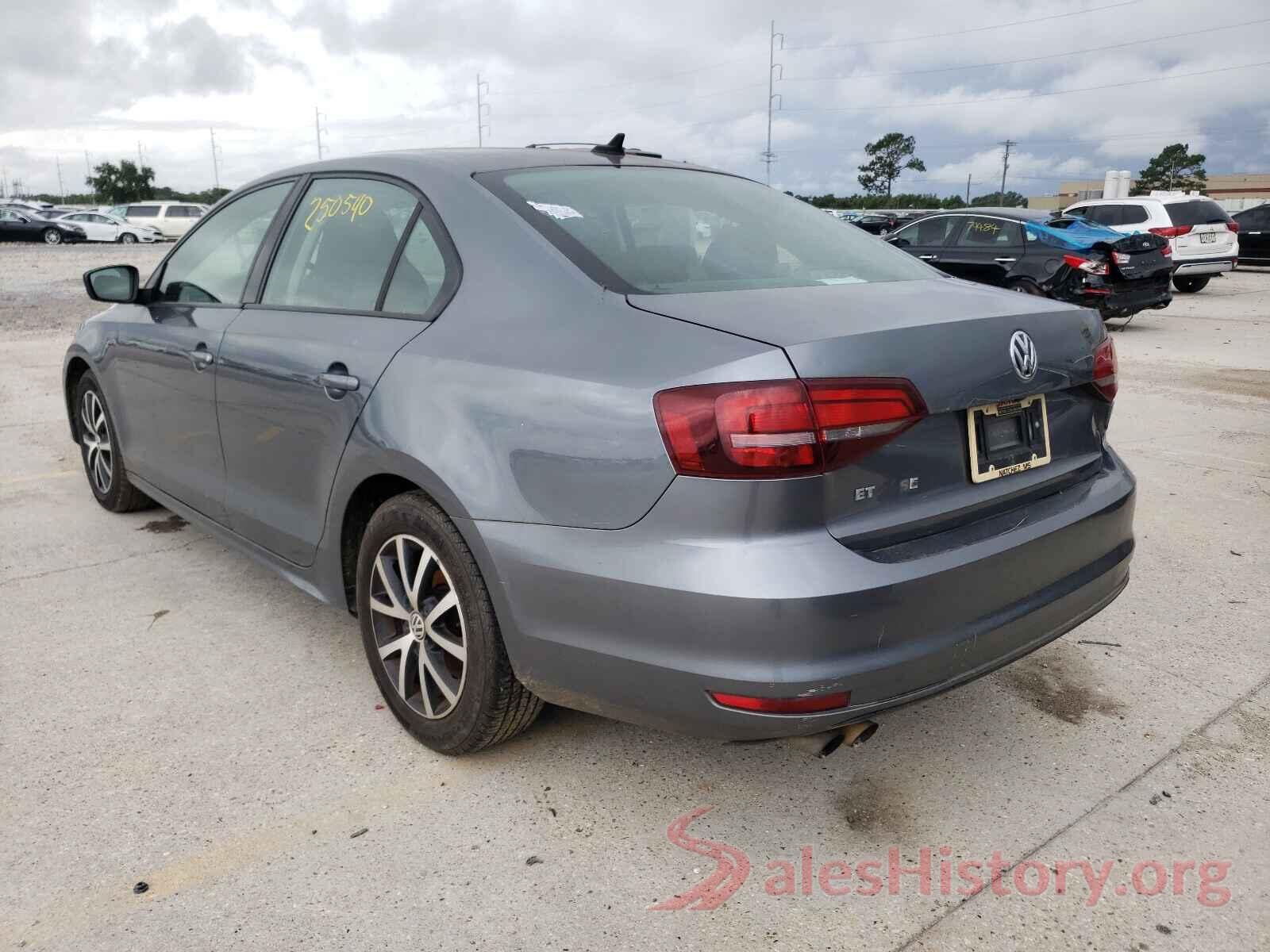 3VWD67AJ4GM255268 2016 VOLKSWAGEN JETTA