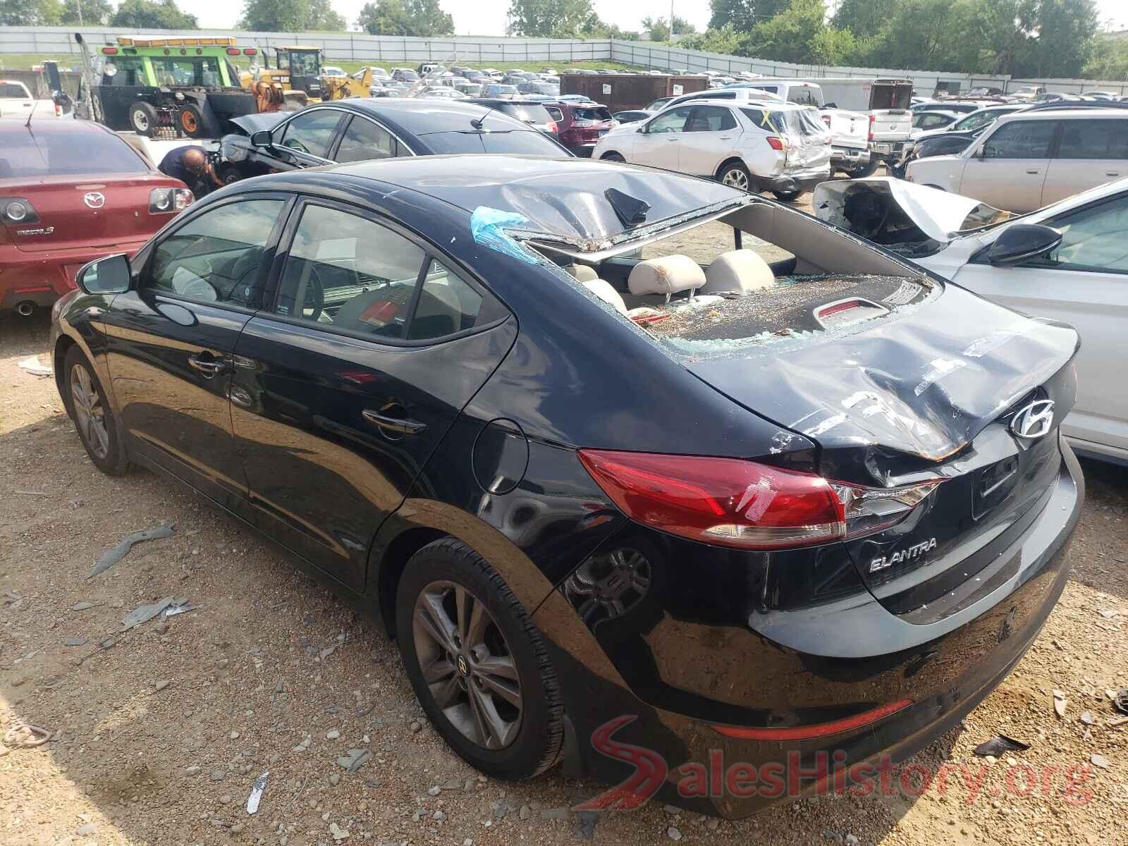 5NPD84LF0JH223936 2018 HYUNDAI ELANTRA