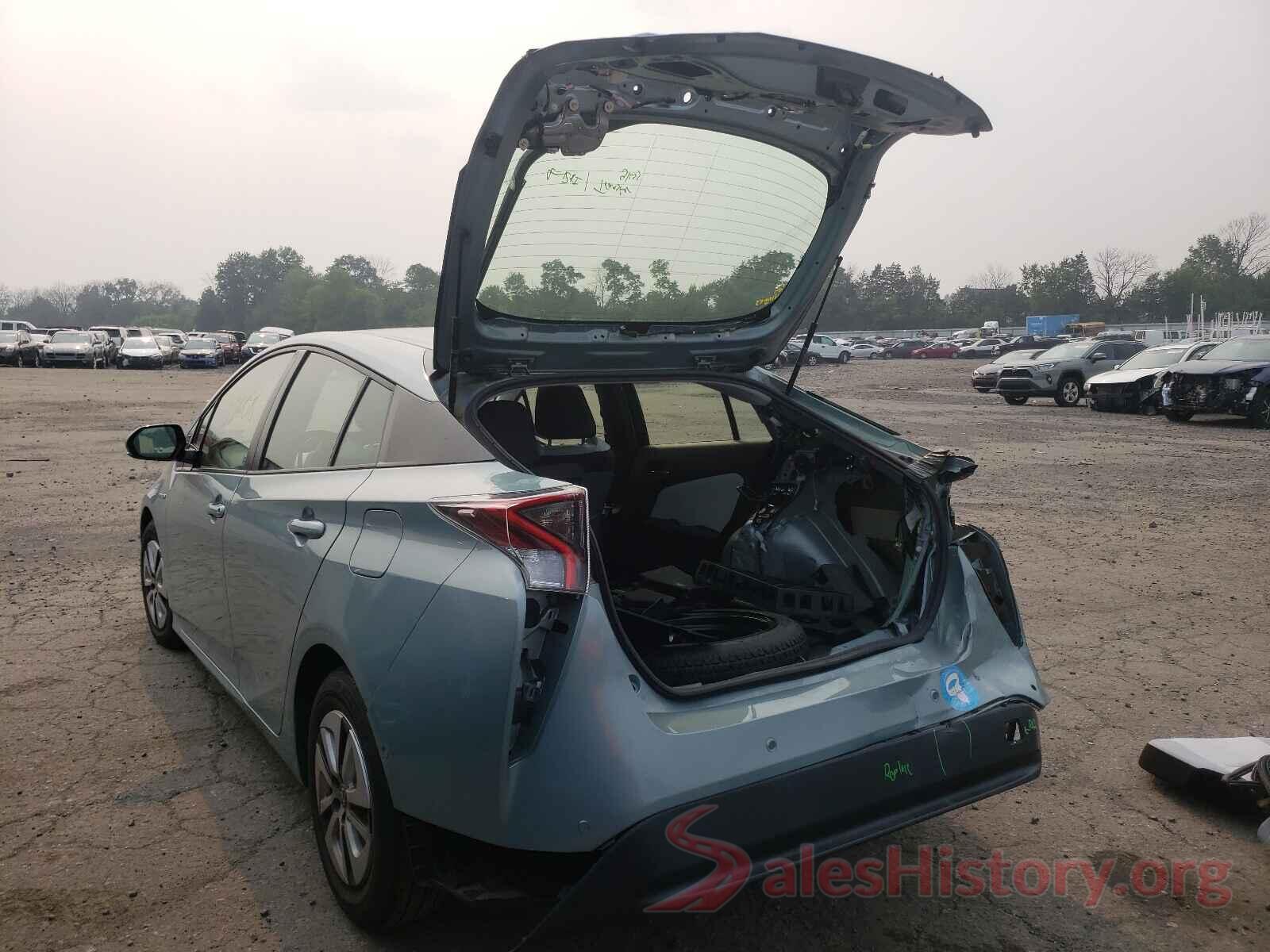 JTDKBRFU9H3567271 2017 TOYOTA PRIUS