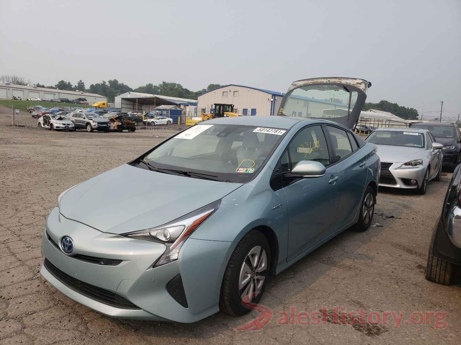 JTDKBRFU9H3567271 2017 TOYOTA PRIUS