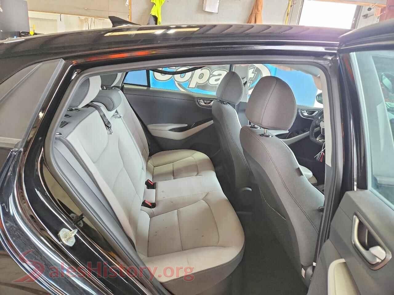 2021 HYUNDAI IONIQ VIN KMHC65LD6MU250697, odometer mileage