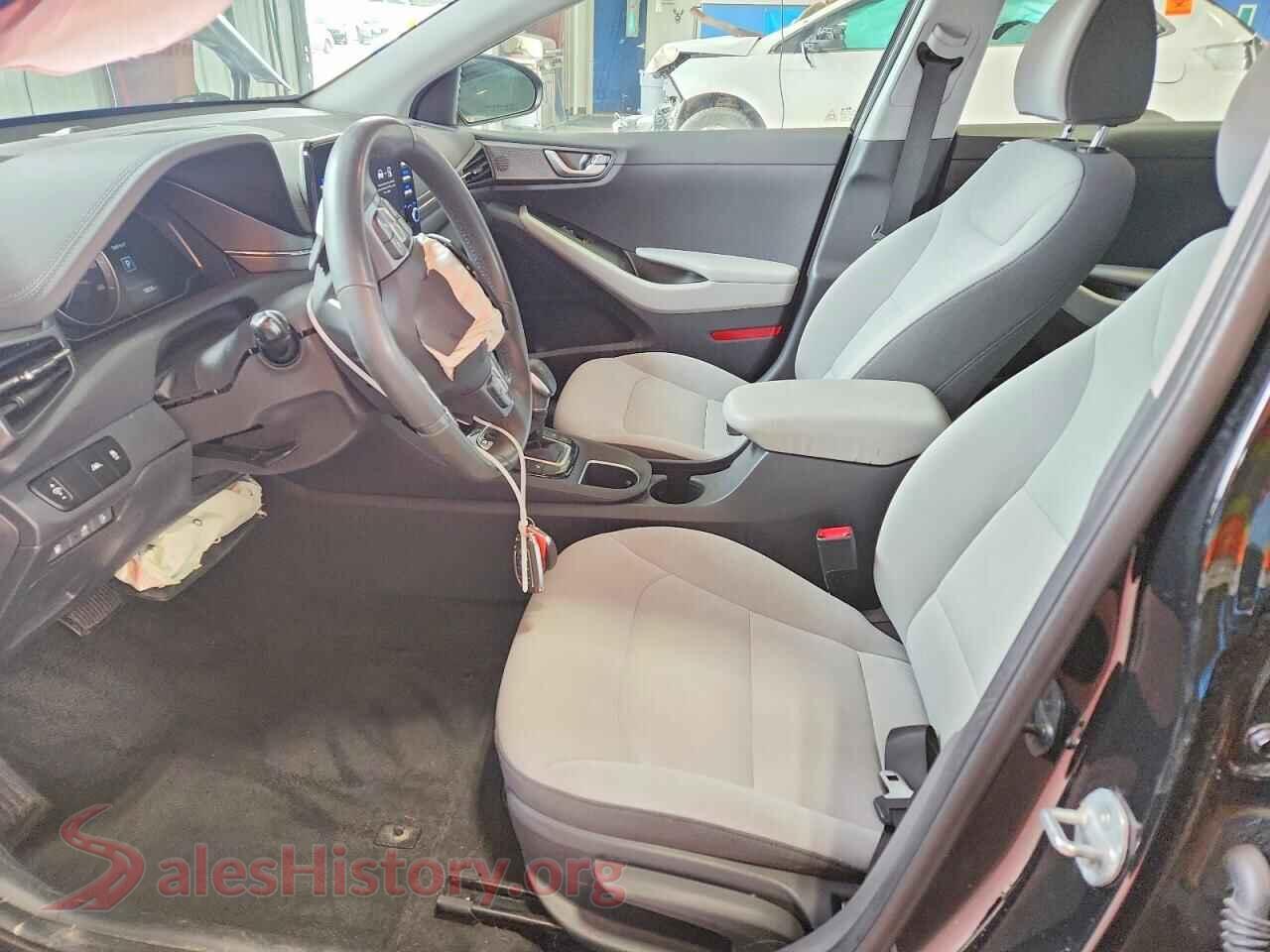 2021 HYUNDAI IONIQ VIN KMHC65LD6MU250697, engine bay