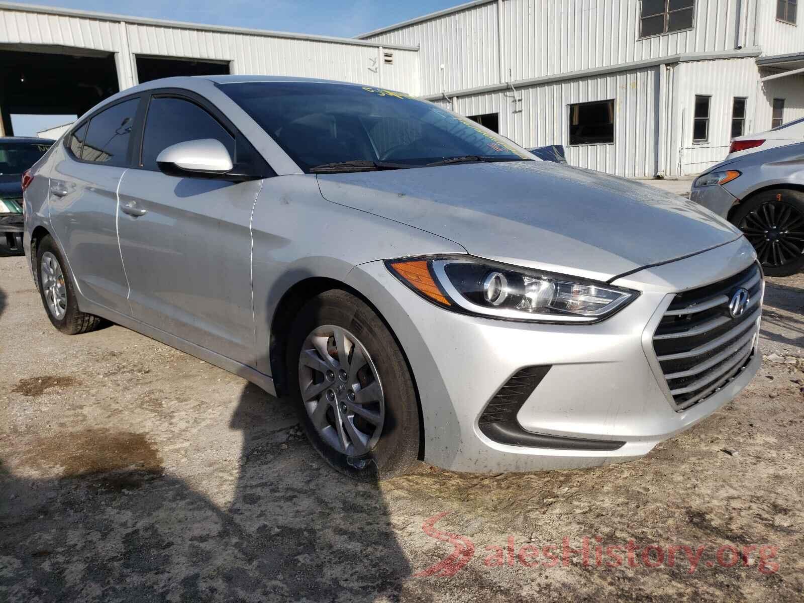 KMHD74LF2HU109449 2017 HYUNDAI ELANTRA