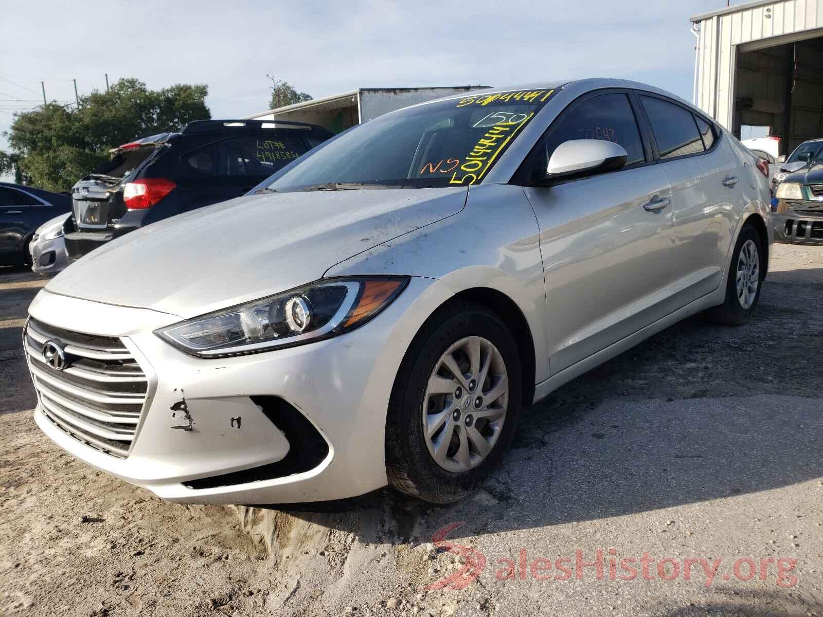 KMHD74LF2HU109449 2017 HYUNDAI ELANTRA