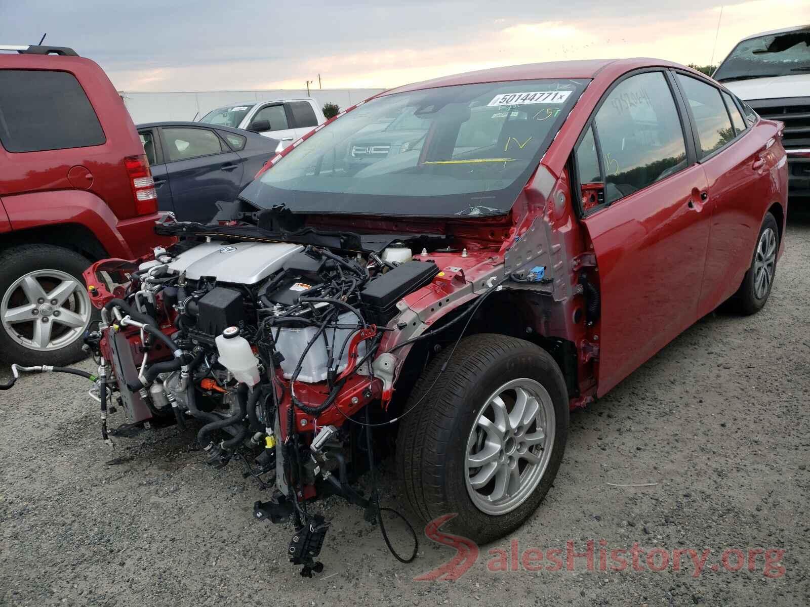 JTDKAMFP7M3174282 2021 TOYOTA PRIUS