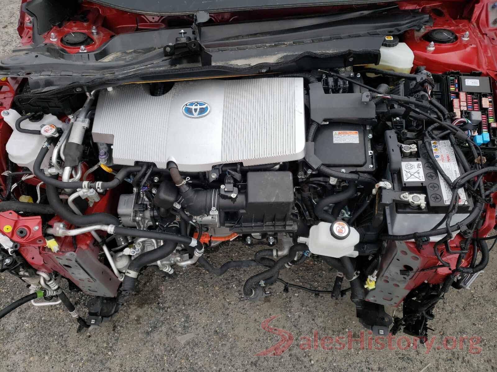 JTDKAMFP7M3174282 2021 TOYOTA PRIUS