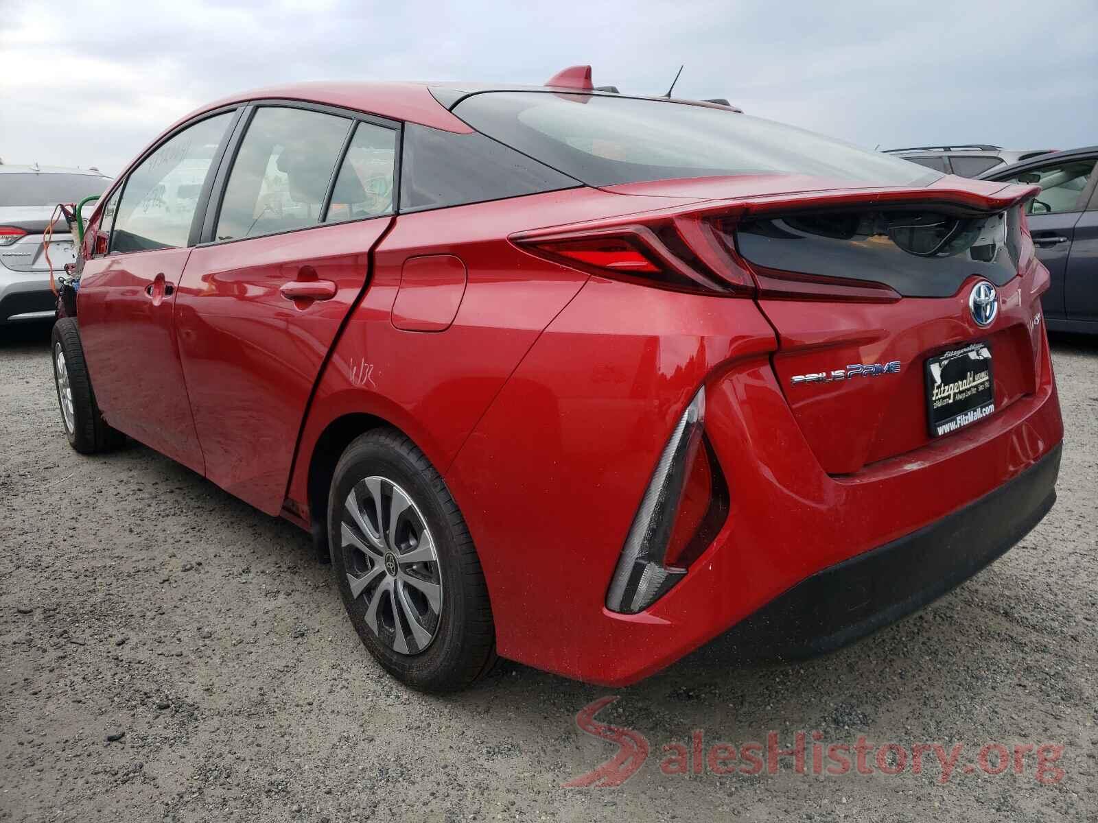 JTDKAMFP7M3174282 2021 TOYOTA PRIUS