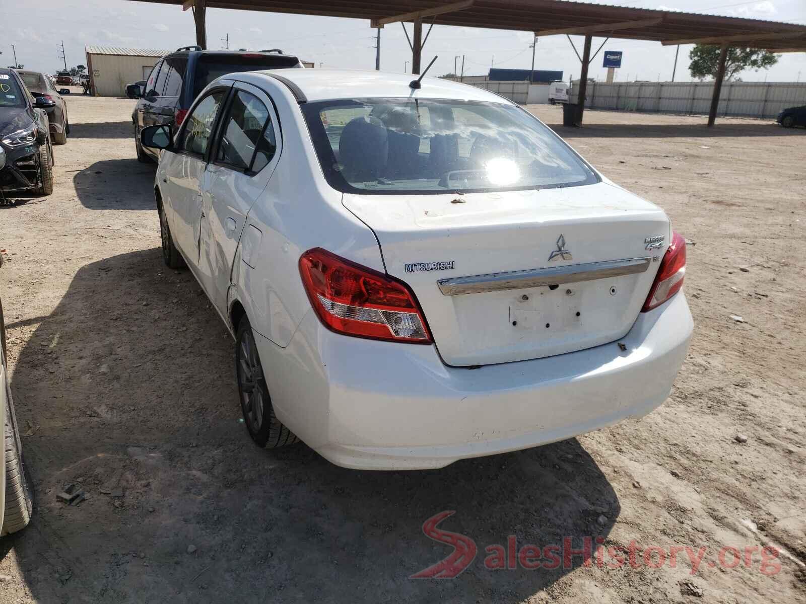 ML32F4FJ2JHF05335 2018 MITSUBISHI MIRAGE