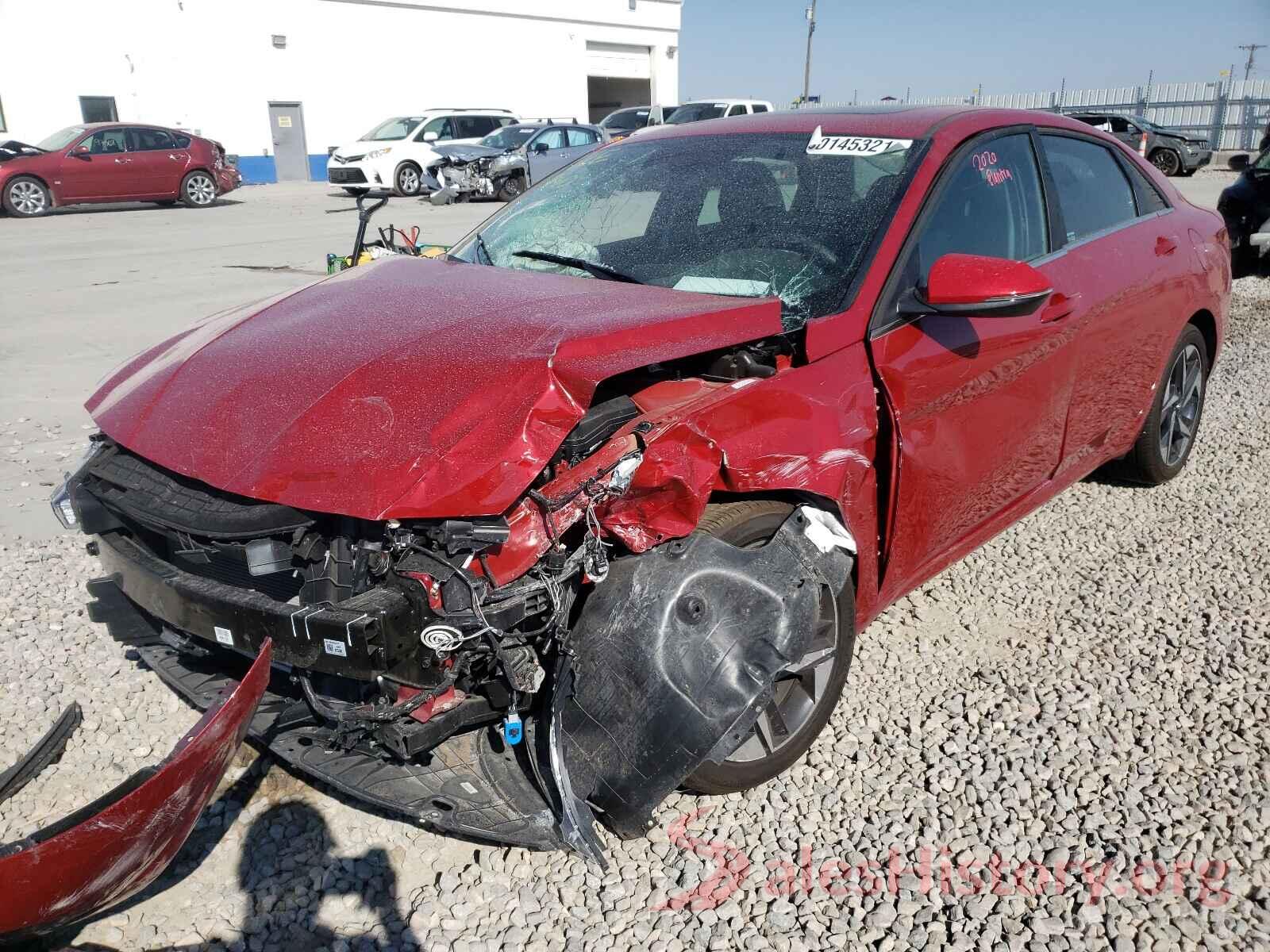 KMHLN4AG0MU133613 2021 HYUNDAI ELANTRA