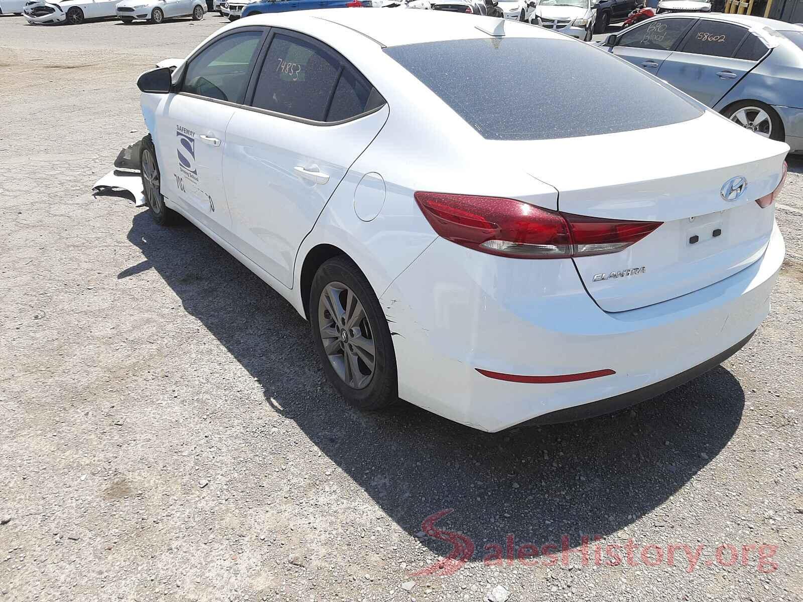 5NPD84LF3JH391277 2018 HYUNDAI ELANTRA