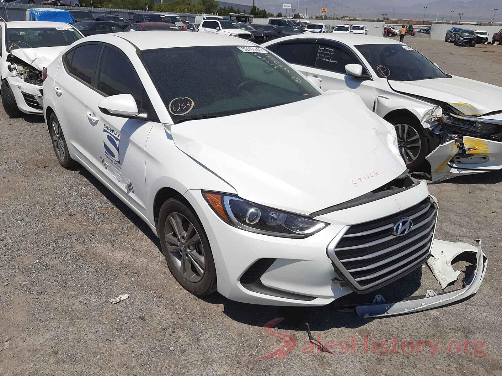 5NPD84LF3JH391277 2018 HYUNDAI ELANTRA