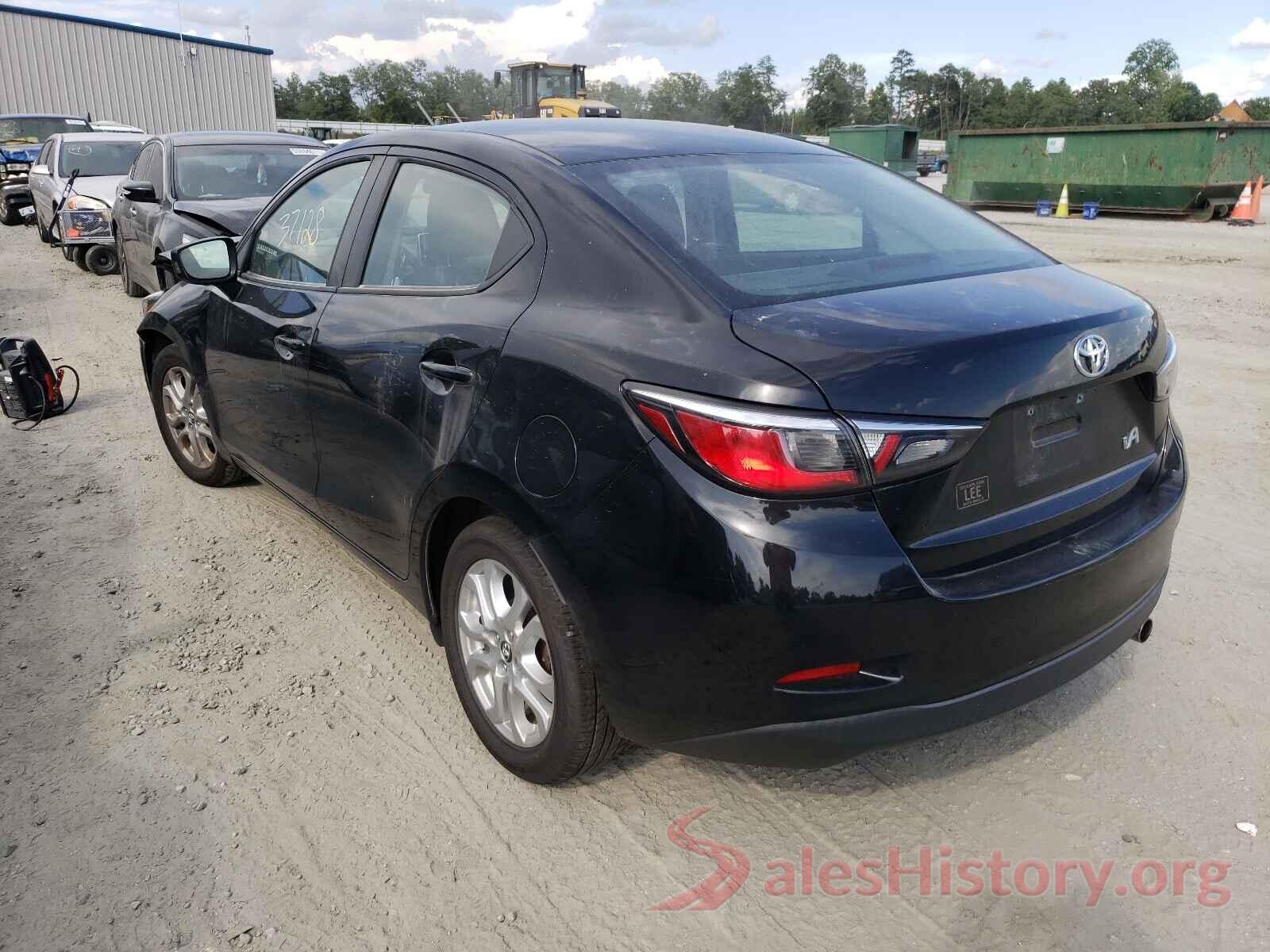 3MYDLBYVXHY187884 2017 TOYOTA YARIS