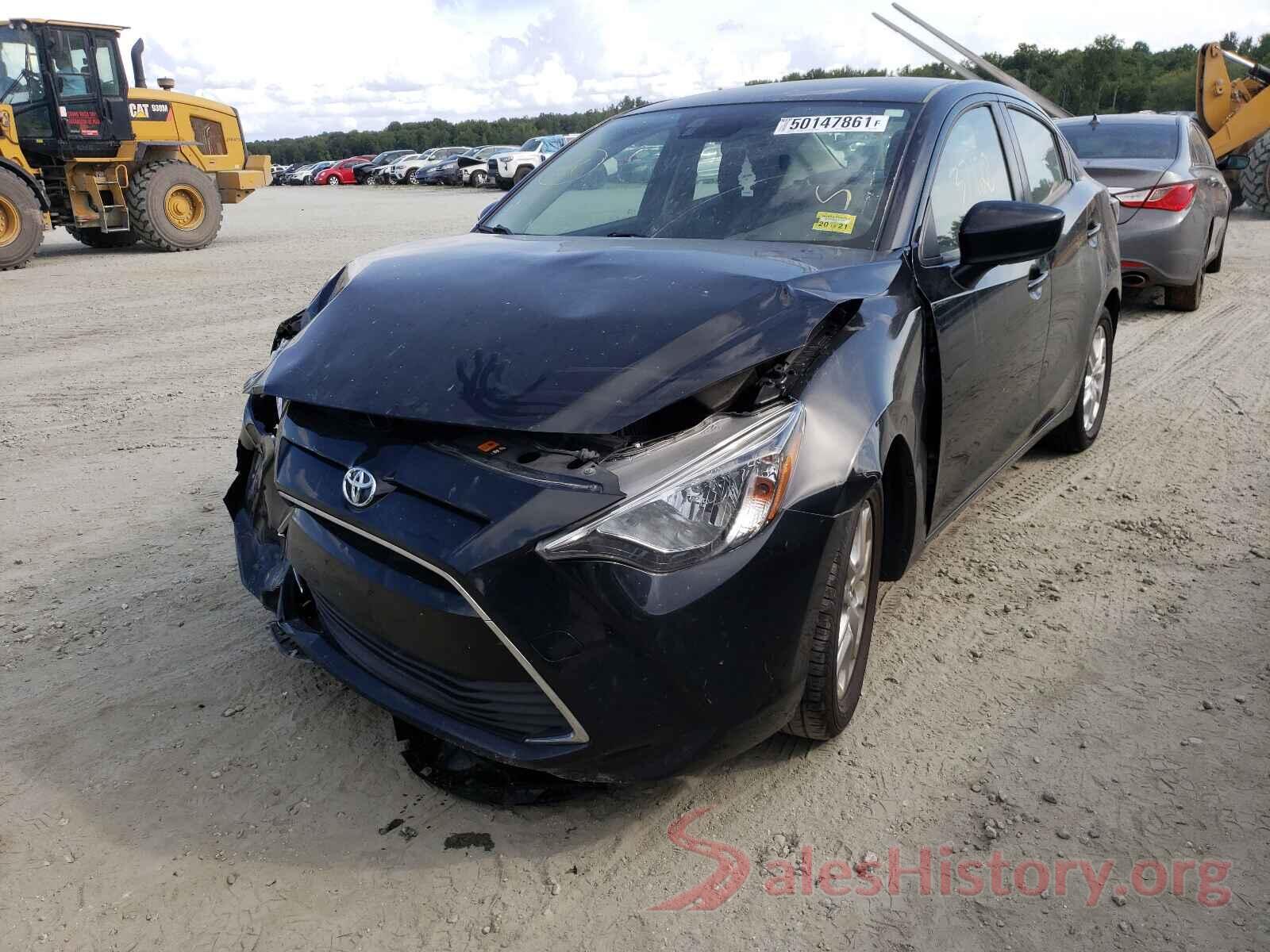 3MYDLBYVXHY187884 2017 TOYOTA YARIS