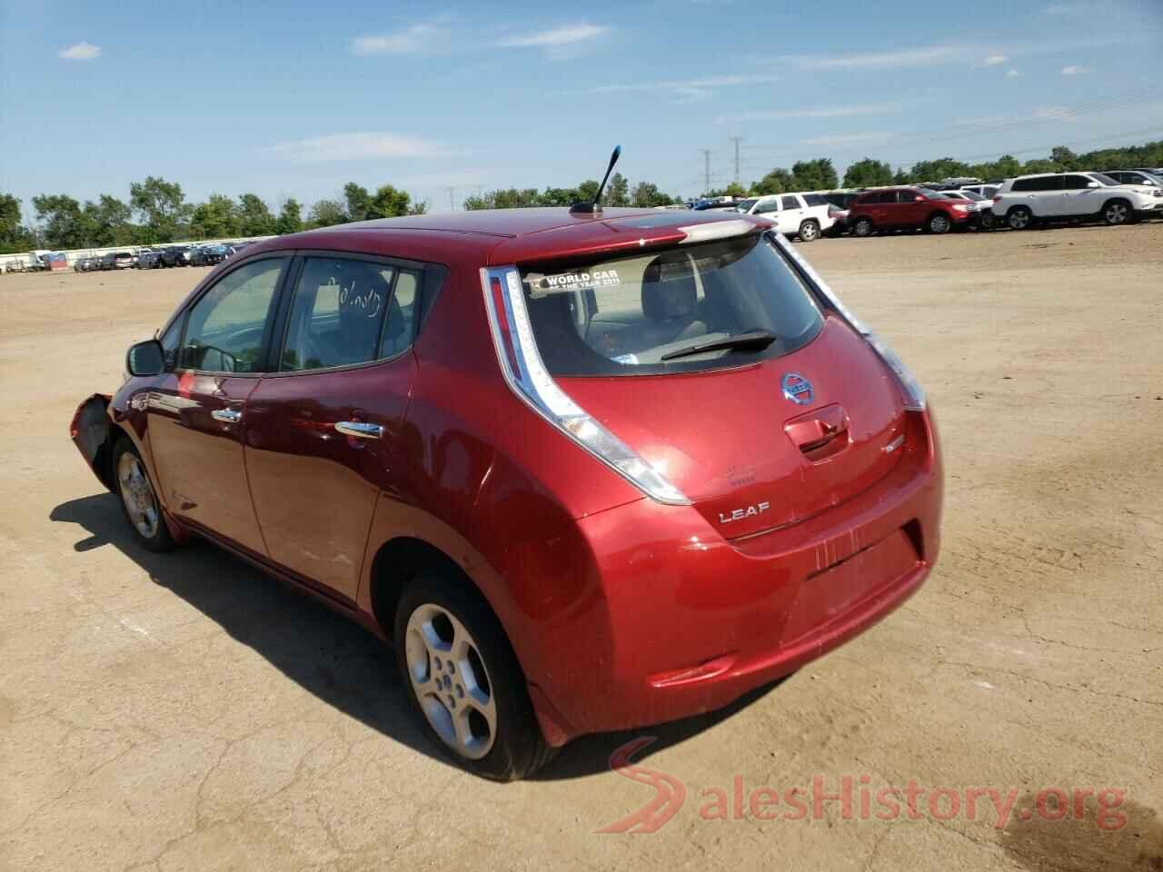 JN1AZ0CP7CT015880 2012 NISSAN LEAF