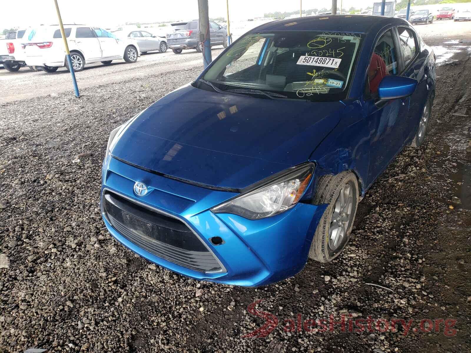 3MYDLBYV2HY190245 2017 TOYOTA YARIS