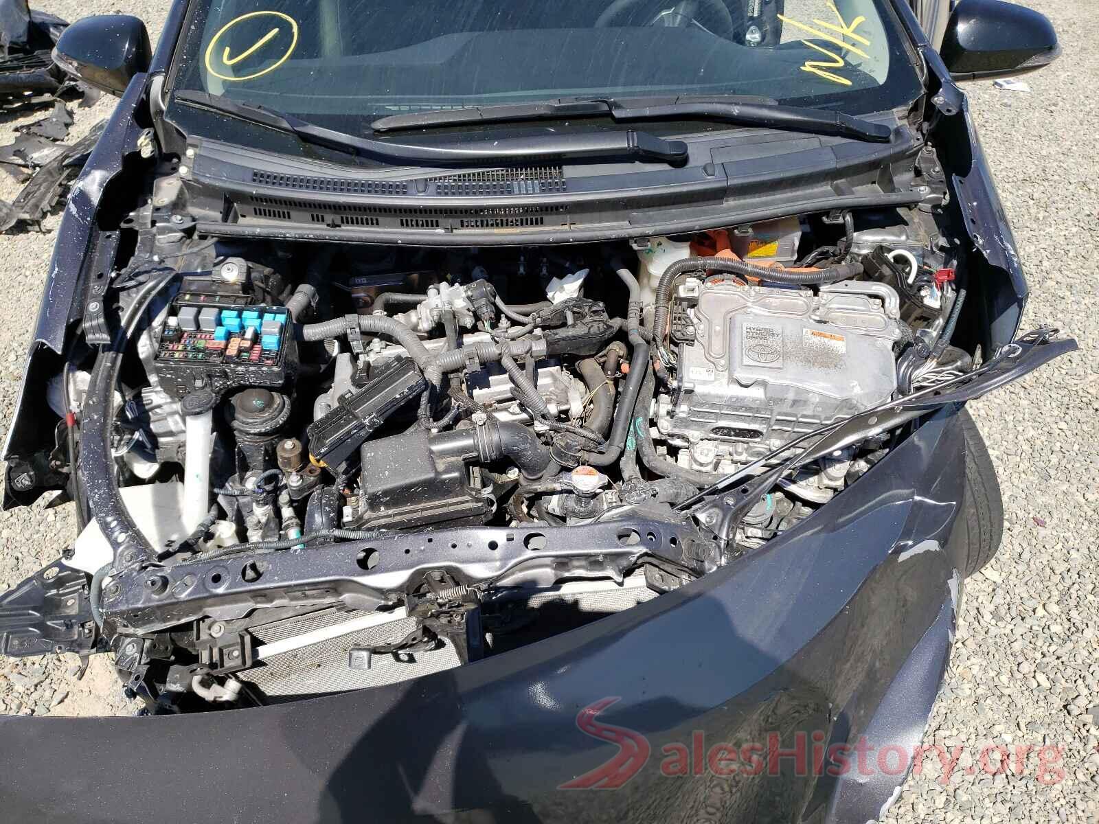 JTDKDTB33H1591629 2017 TOYOTA PRIUS