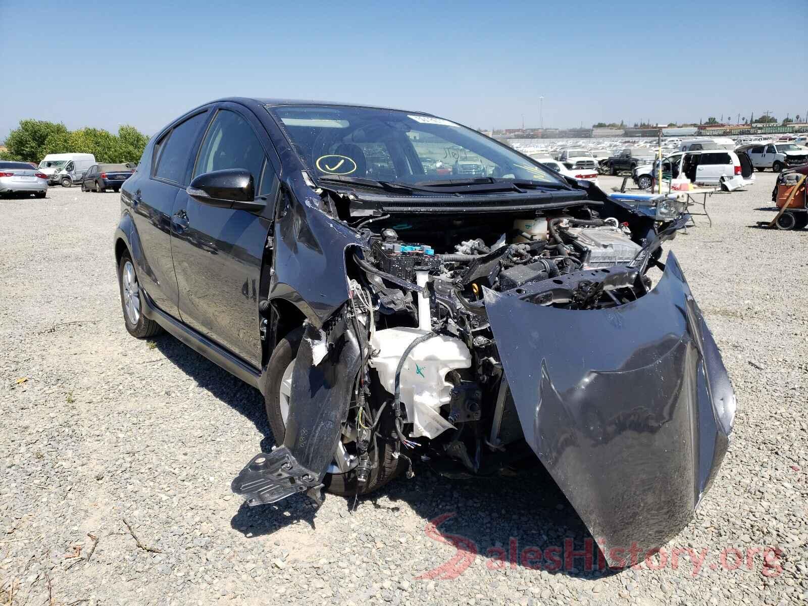 JTDKDTB33H1591629 2017 TOYOTA PRIUS