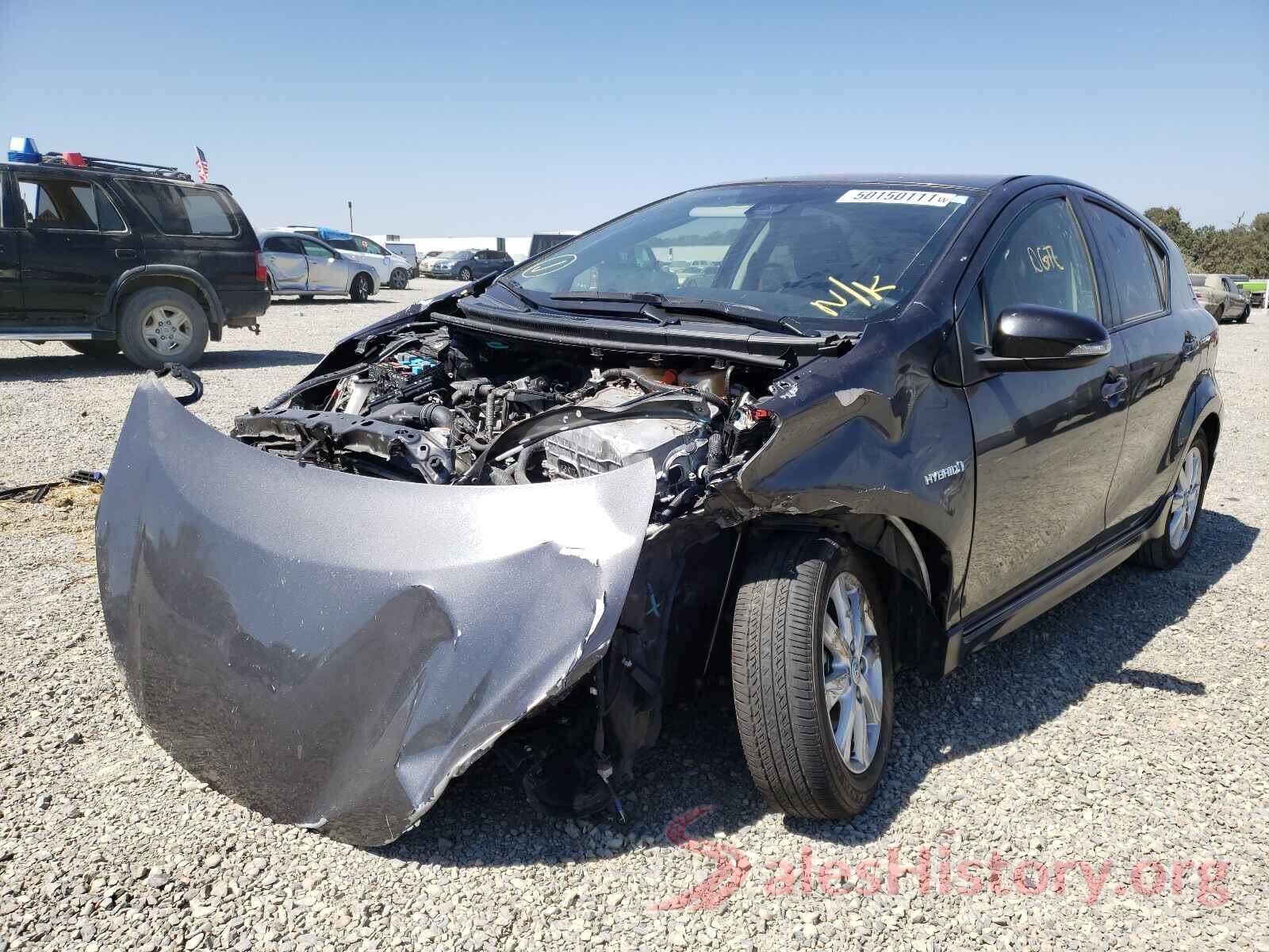 JTDKDTB33H1591629 2017 TOYOTA PRIUS