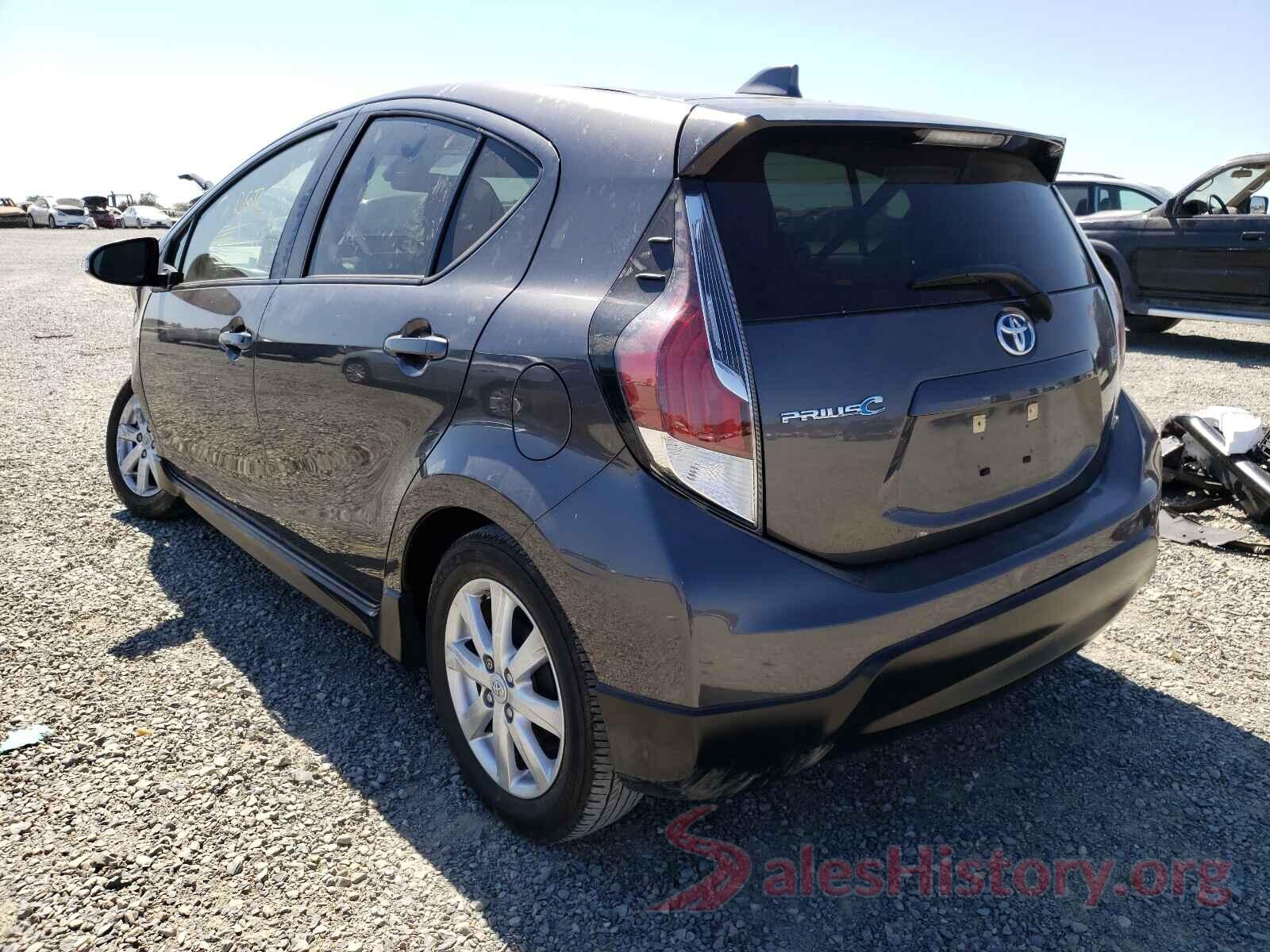 JTDKDTB33H1591629 2017 TOYOTA PRIUS