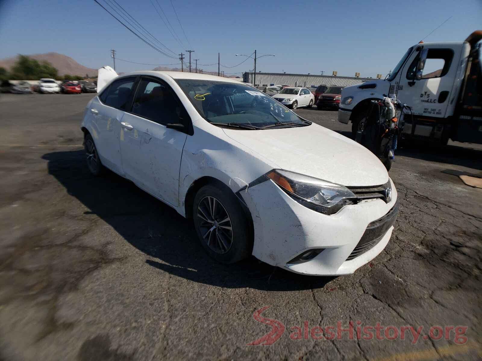 5YFBURHE0GP452435 2016 TOYOTA COROLLA