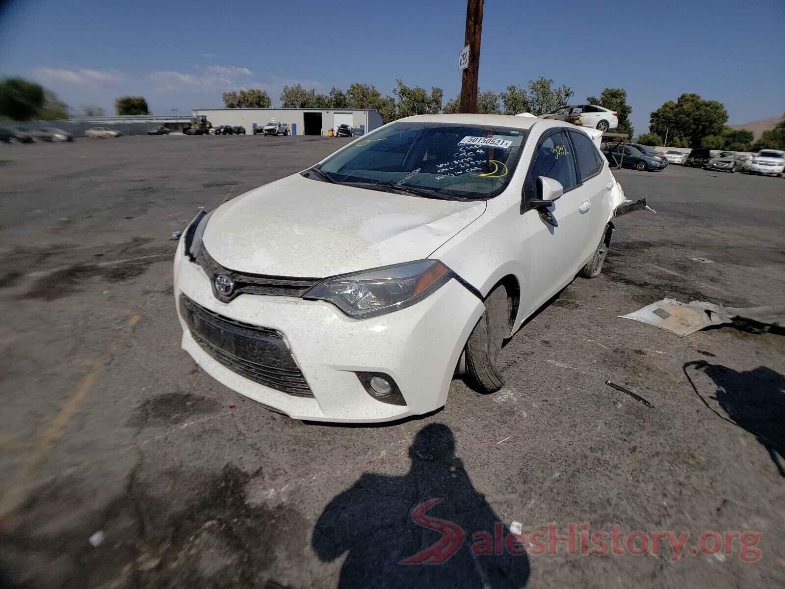 5YFBURHE0GP452435 2016 TOYOTA COROLLA